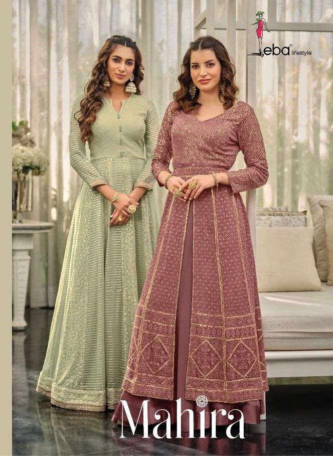 catalogue mahira eba lifestyle series 1449 to 1451 indian stylish anarkali dresses catalogue suits catalogue wholesaler in surat