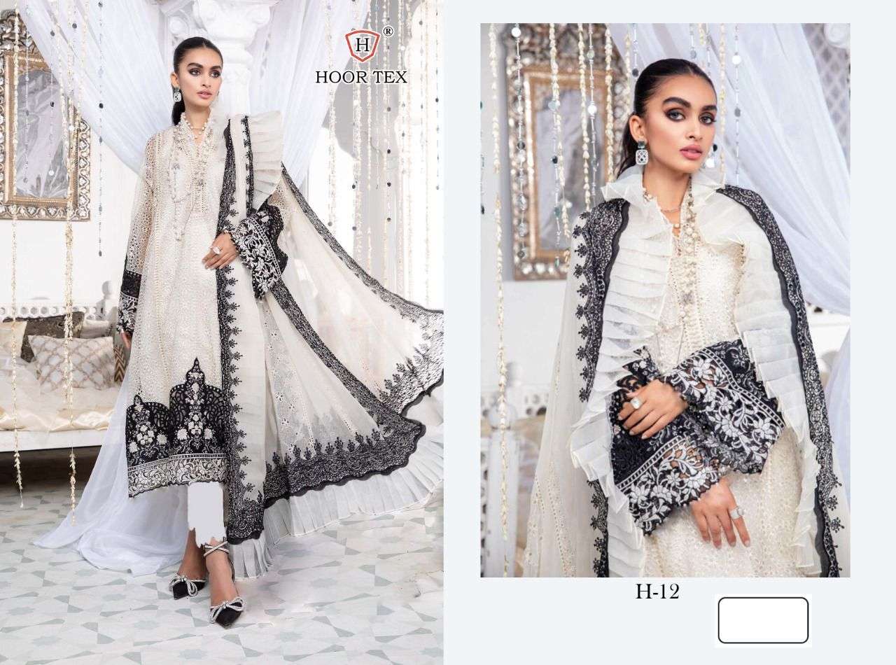 pakistani suits in white and black hoor tex h 12 pakistani concept suits 