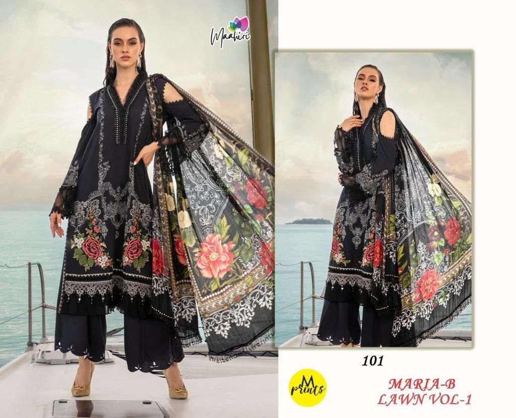 maahira fashion new catalogue in pakistani suits m print maria b lawn vol 1 pakistani suit collection