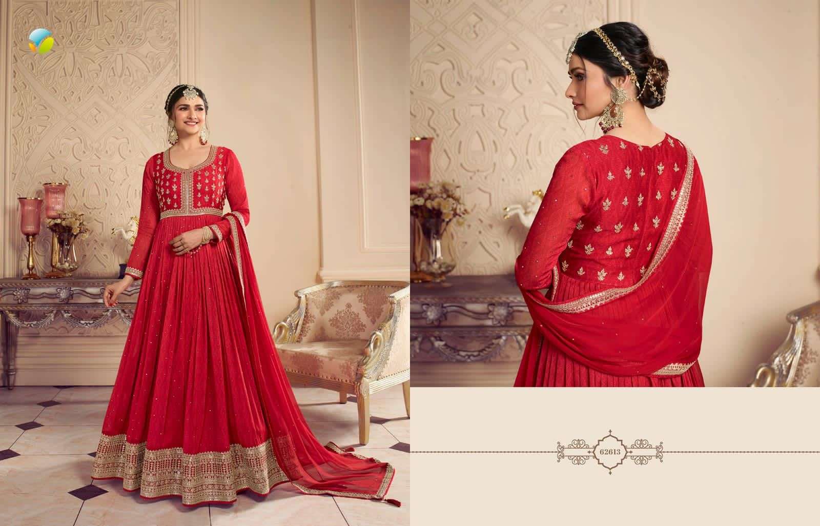 vinay fashion kaseeh catalogue gunjita series 62611 to 62616 indian dresses catalogue suits collection