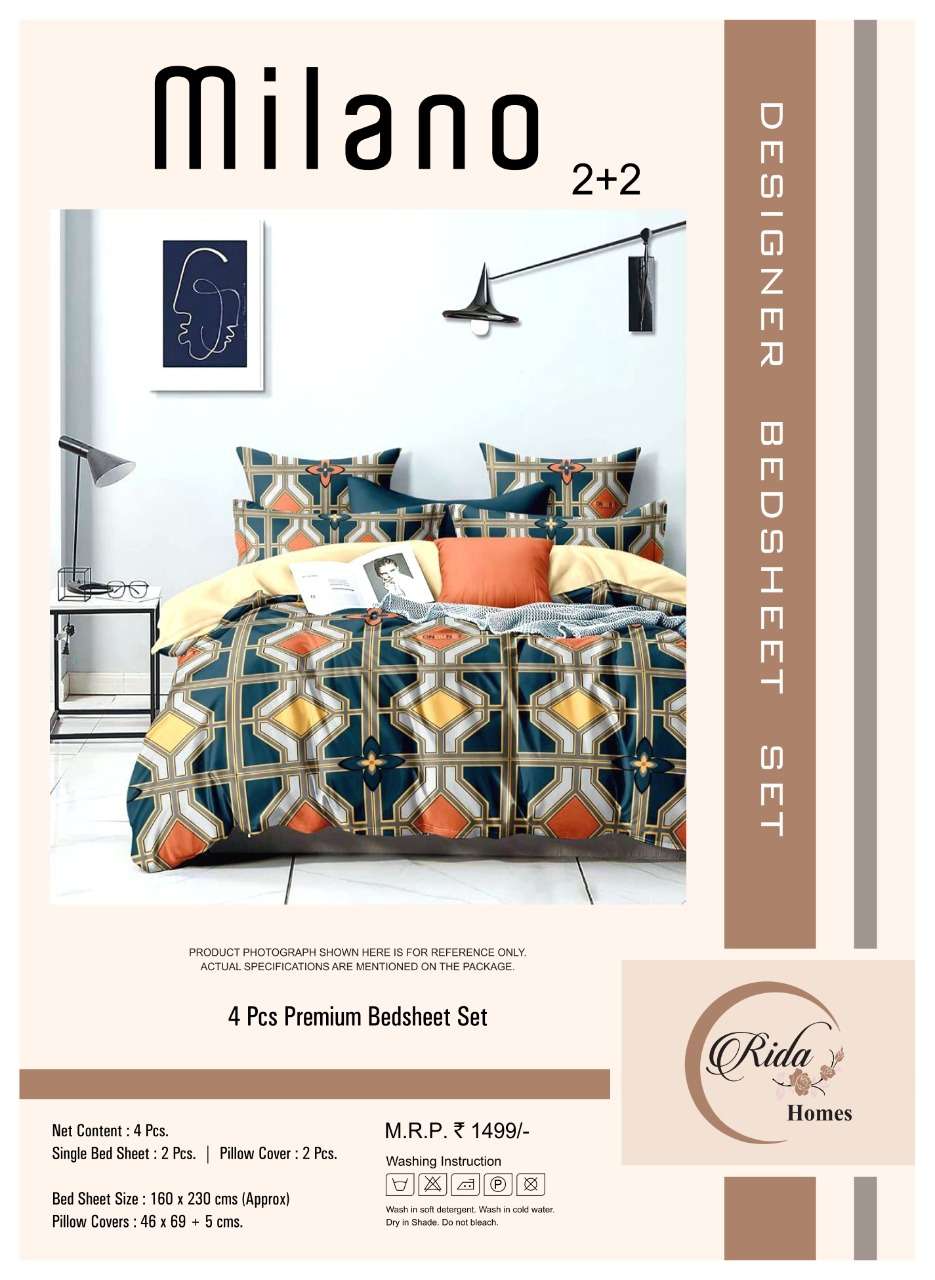 melano 2 plus 2 single bedsheet super soft cotton satin fabric home mattress bedsheet affordale price 