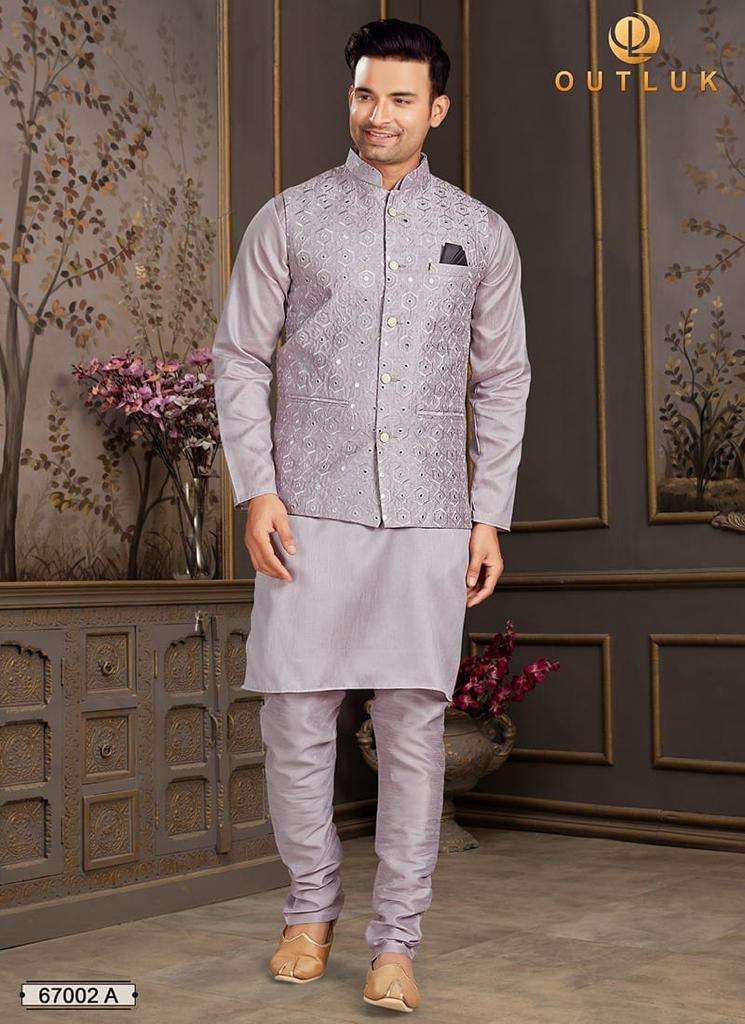 pintex work kurta pyjama catalogue outlook vol 106 series 106001 to 106006 mens wear partywear kurta pyjama ethnicwear for men traditional kurta pyjama for mens 