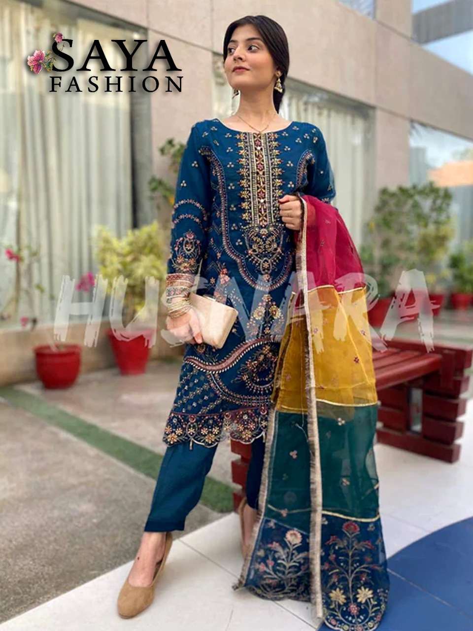 saya fashion present shaadi special organza collection indian pakistani concept suits collection for wedding 