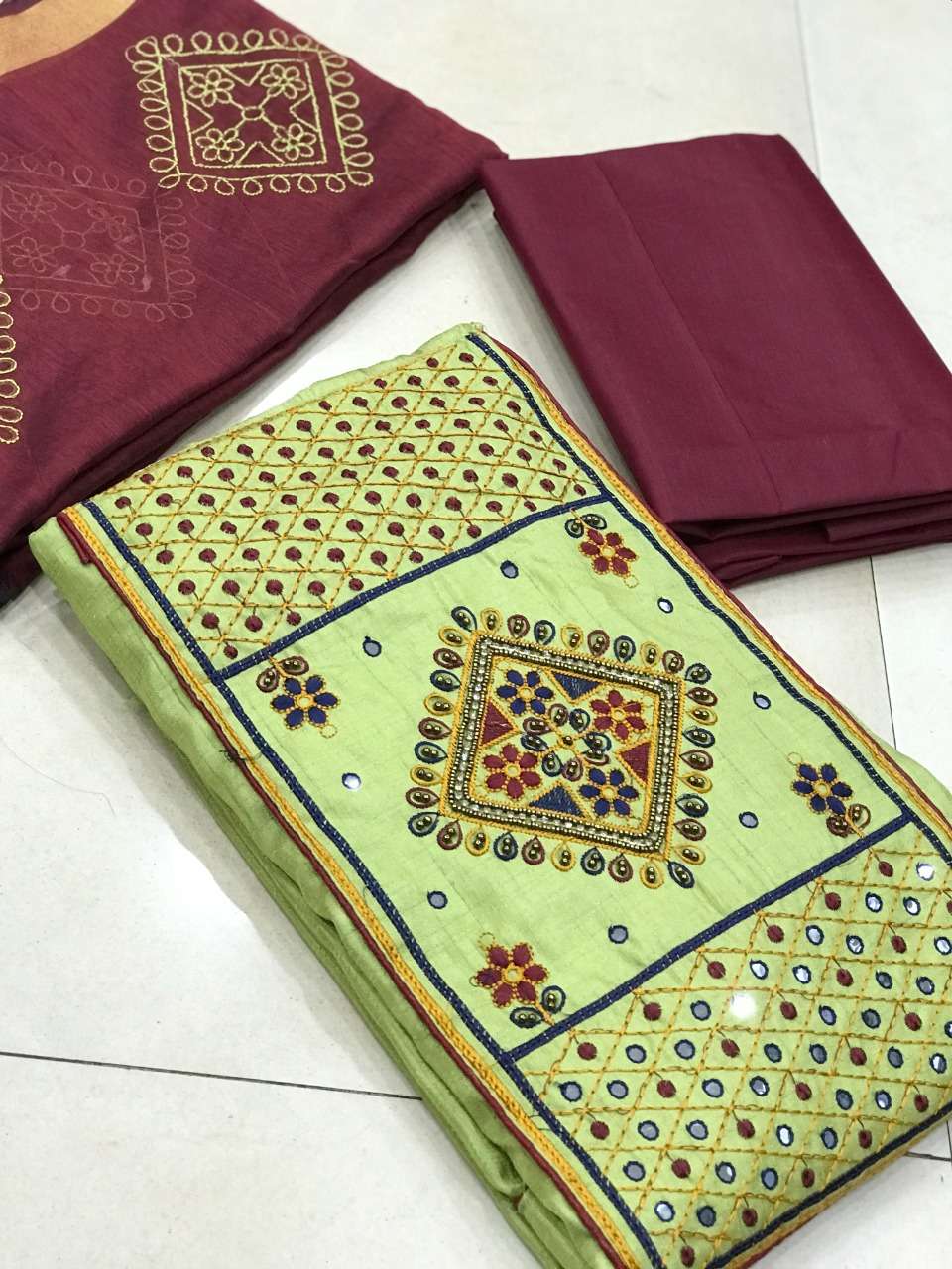 south silk vol 2 lauching casual suit non catalogue dresses for women south silk cotton with embroidery and mirror handwork 