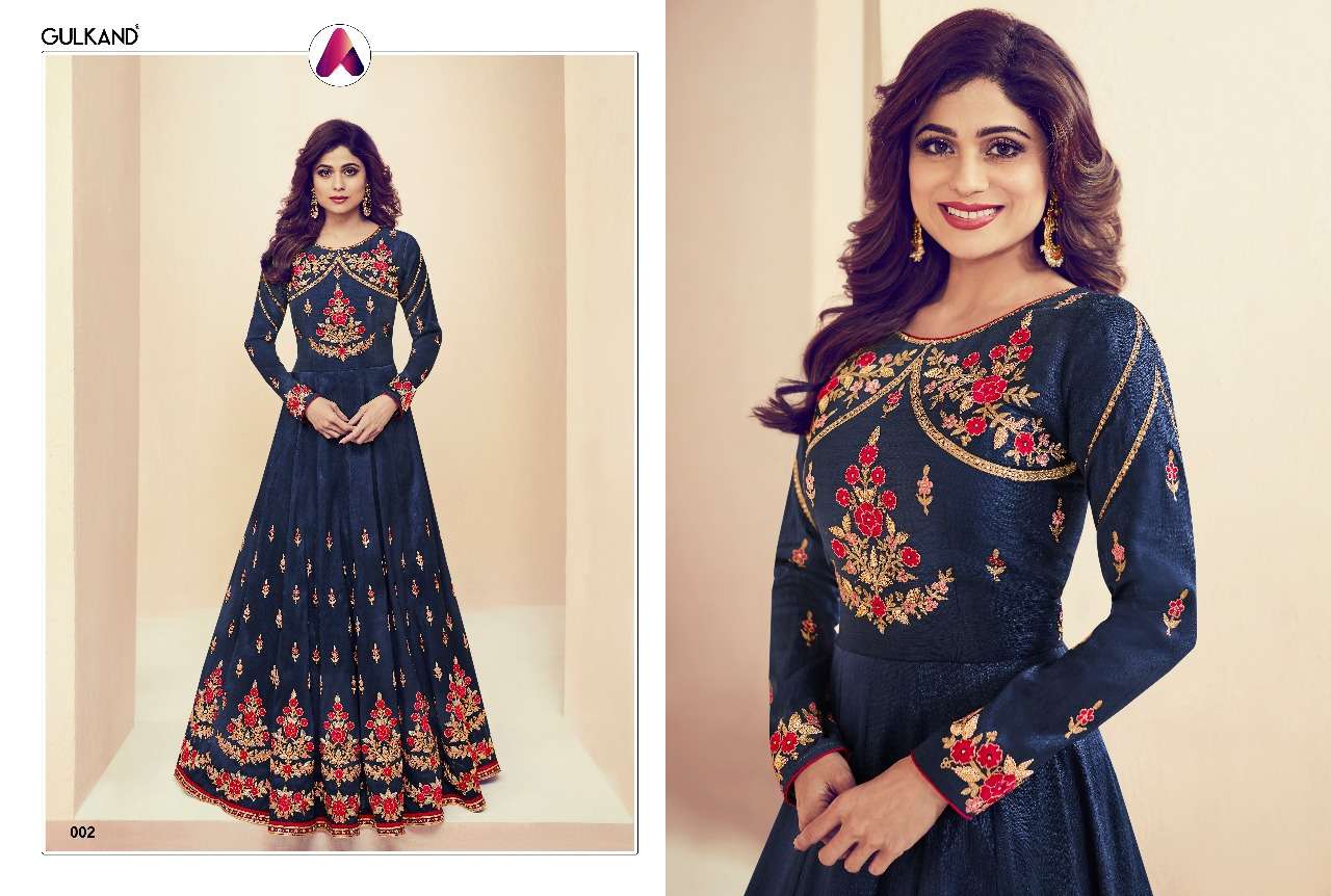 aashirwaad catalogue heritage series 002 to 006 designer anarkali gown collection full partywear branded gownstyle dress