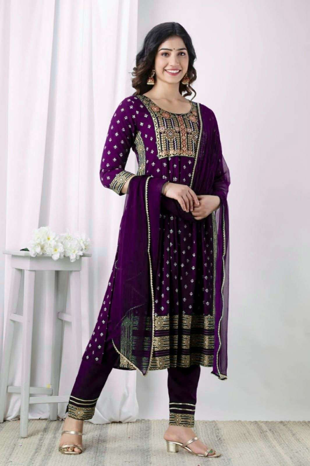 festival collection perfect wear for mini get togethere ora fomal metting naira cut stylish straight suit catalogue holic readymade naircut kurtie with pant and duppta reyon cotton