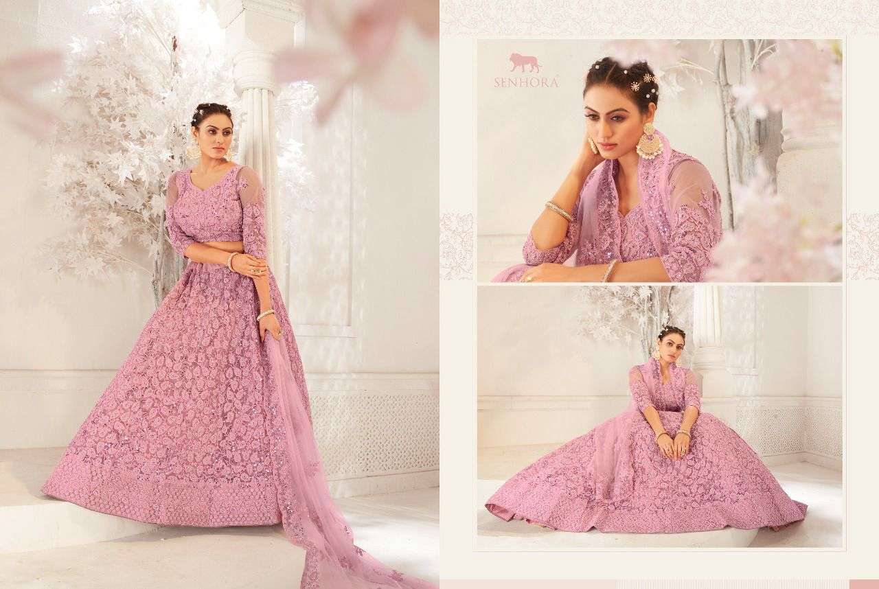 senhora dresses offical catalogue senhora engagement bridal heritage vol 9 series 2022 to 2025 beautifull engagement bridal lehenga collection beautifull colours bridal lehenga for ceremony 