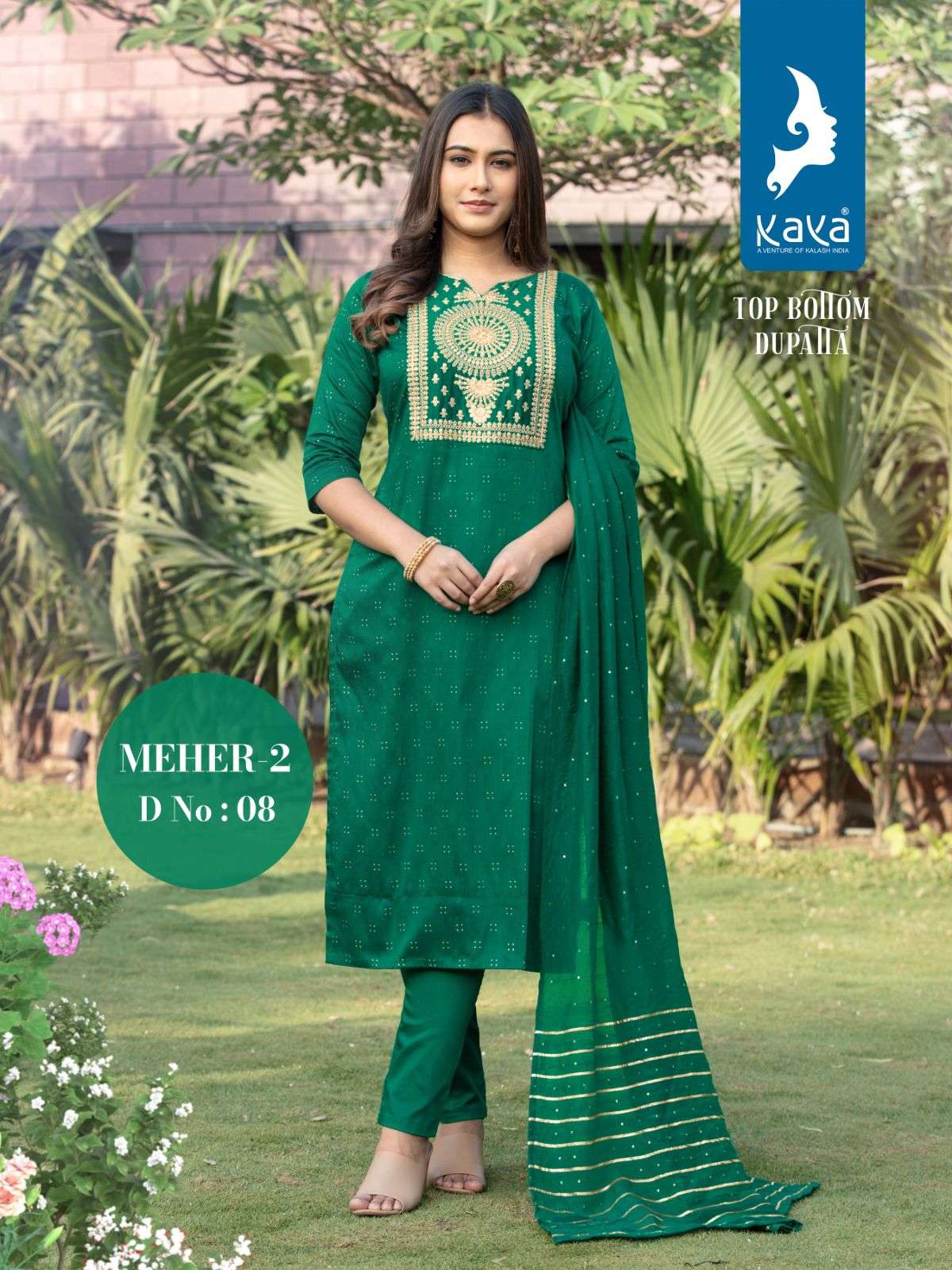 kaya kurtie catalogue meher 2 series meher 01 to meher 08 readymade 3 piece kurtie with pant and duppta set readymade boutiquw style designer suits collection