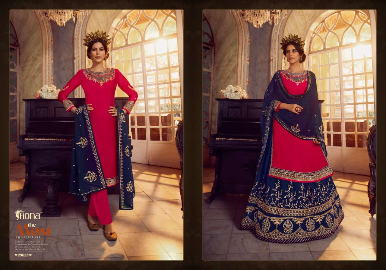 sale fiona gulrang 2 series 23021 to 23027 two style pattern bottom n lehenga both available now in sale
