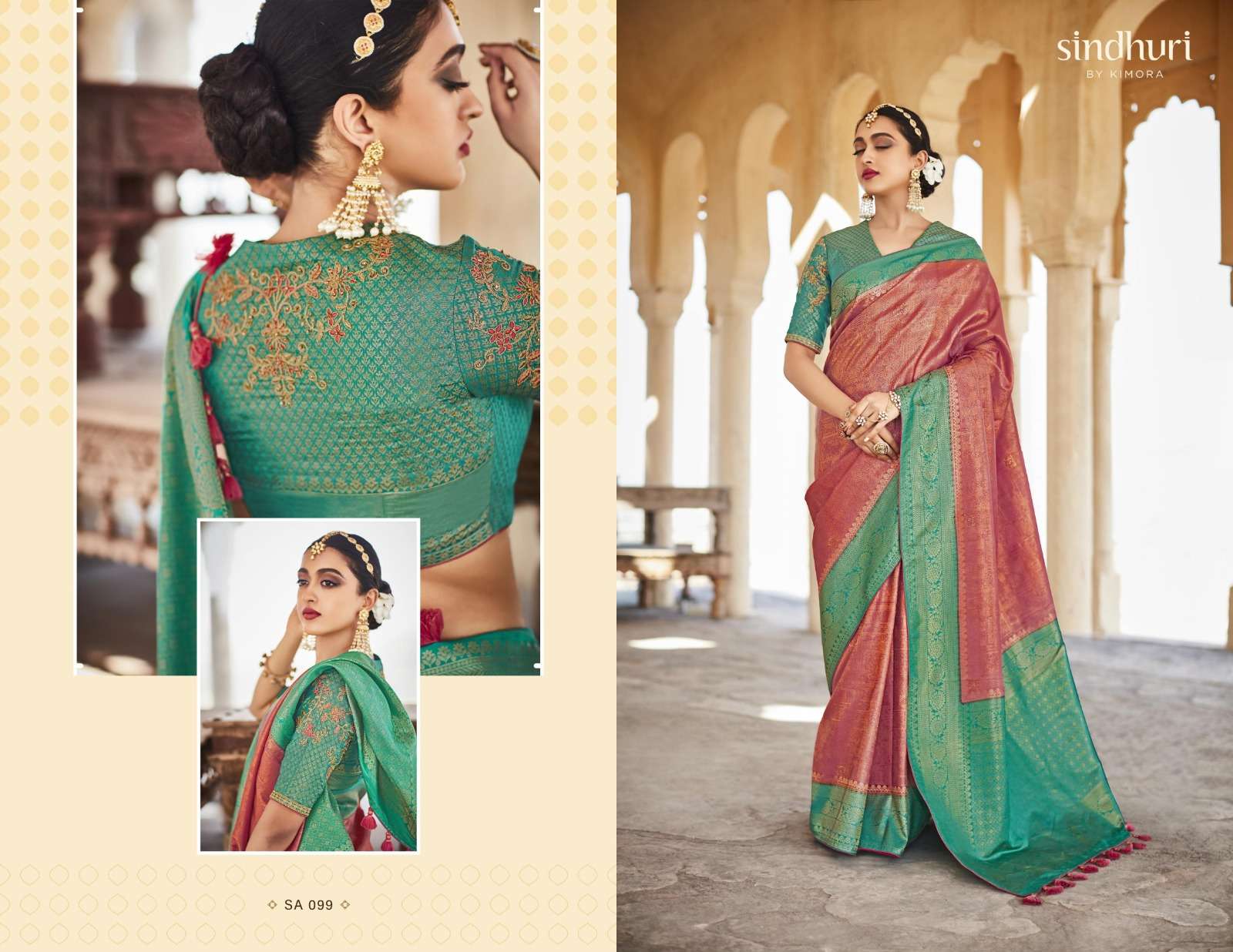 sindhuri by kimora catalogue kanjivaram bride series sa092 to sa100 orignal kanjivram saree in best offer price orignal kanjivram saree collection banrasi silk saree 