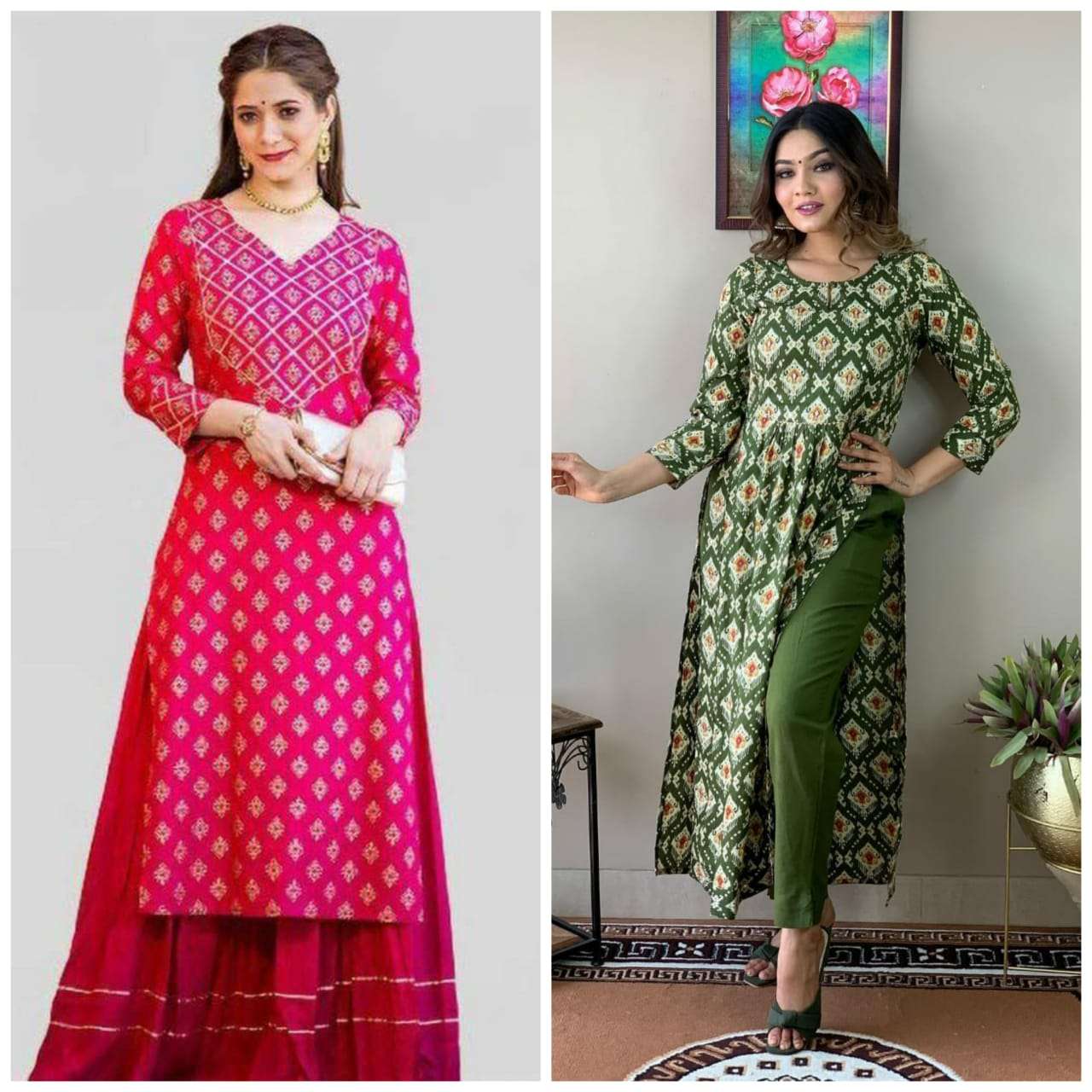 raksha bandhan dhamaka combo offer best combo offer best rate and best quality always 2 kurtie combo in offer sale price 2 kurties combo 