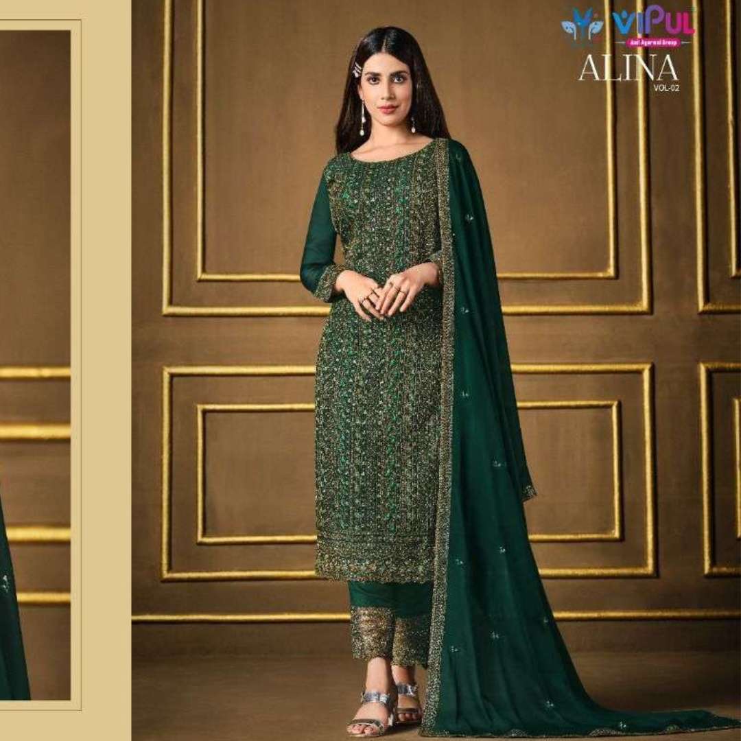 Vipul brand catalogue suit in sale offer price designer branded catalogue dresses in sale Vipul original branded dresses  