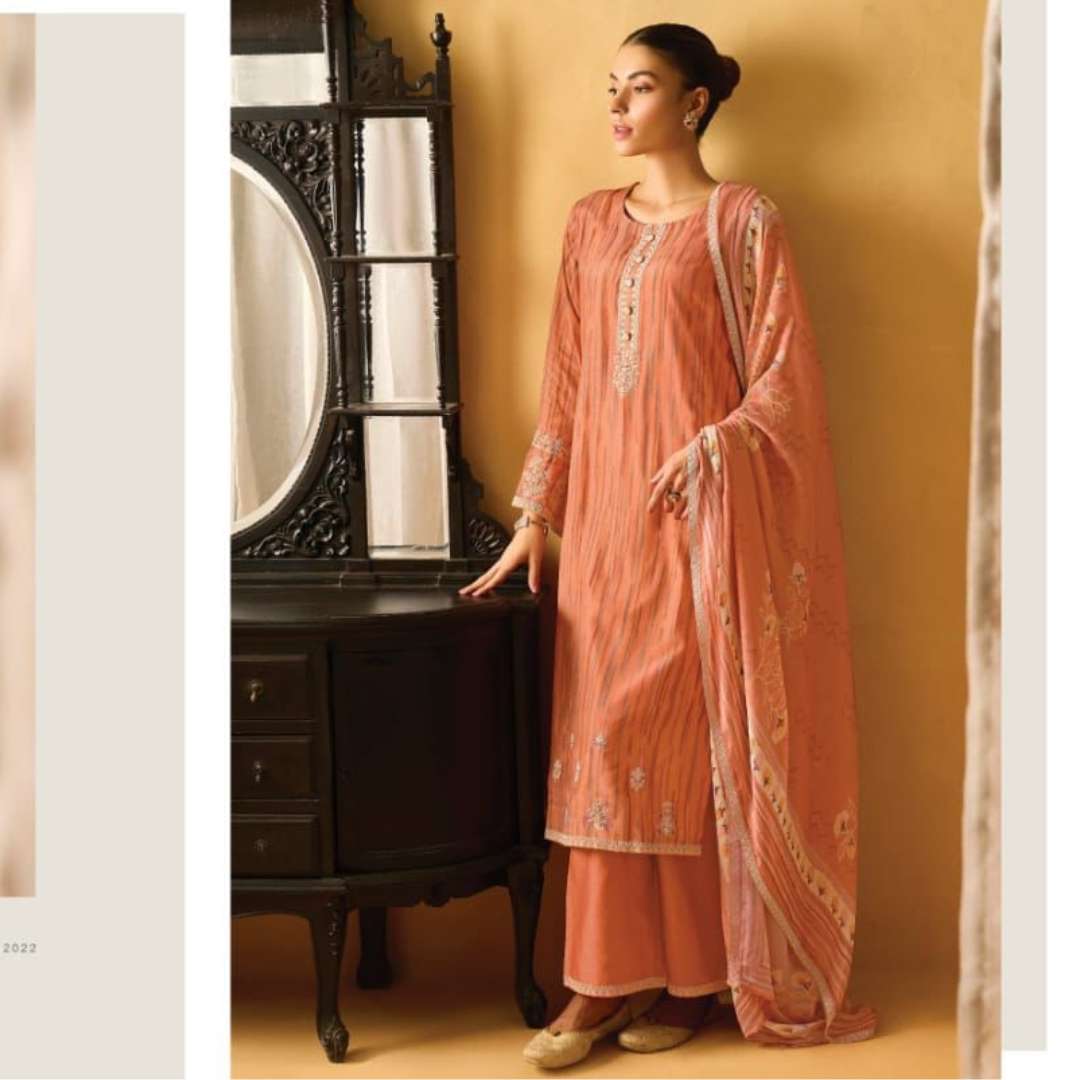 heer by kimora tarang collection in sale pure muslin fabric heer kimora suit collection in sale 