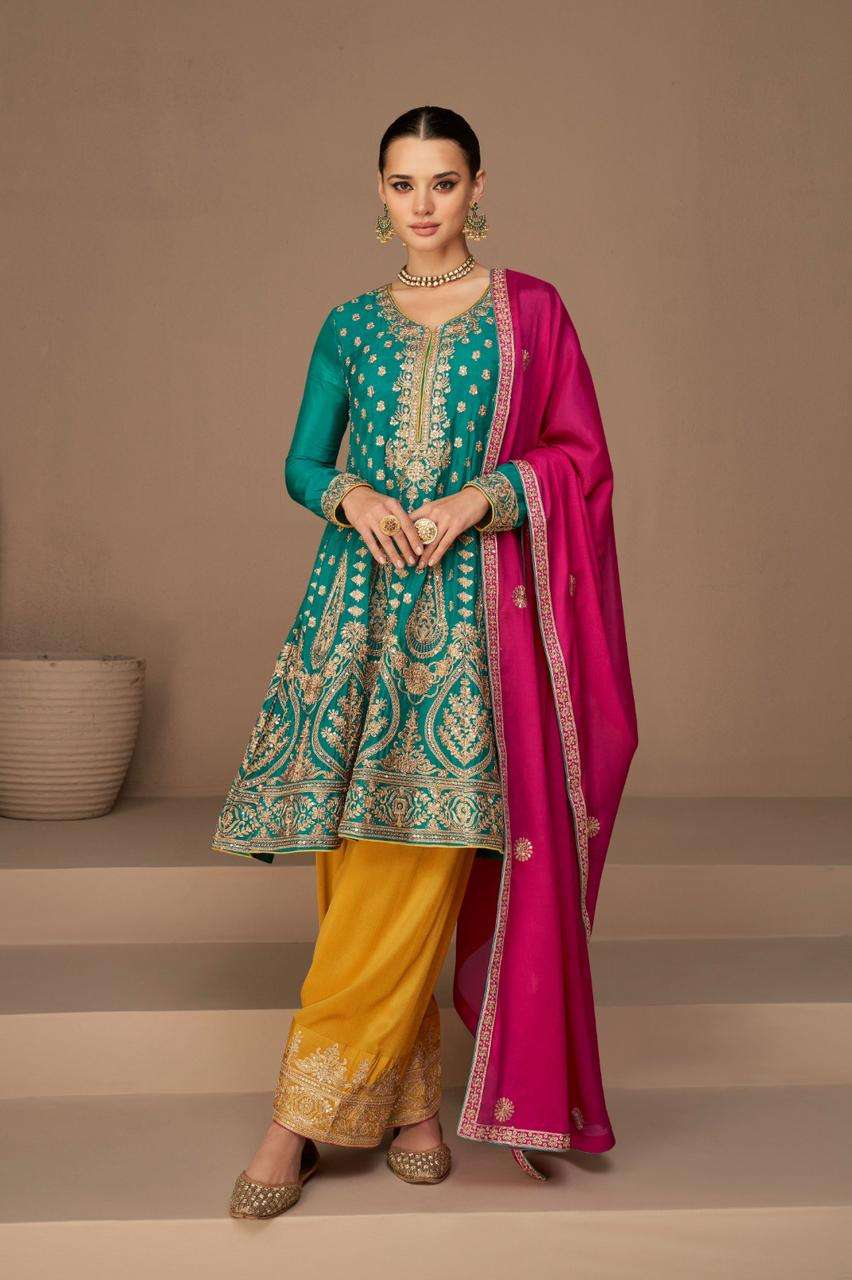 aashirwaad creation catalogue riwaaz n heena present new free size stitch collection xl size premium silk designer partywear suits collection 
