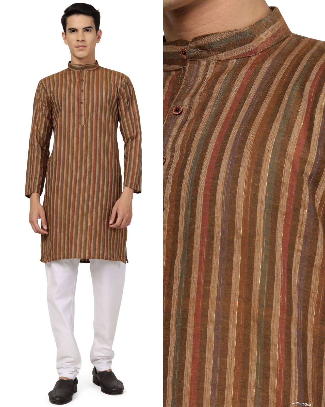 mens wear cotton kurta pyjama vastra stripe kurta set in 4 best colors kurta pure cotton pyjama cotton mens wear kurta pyjama    