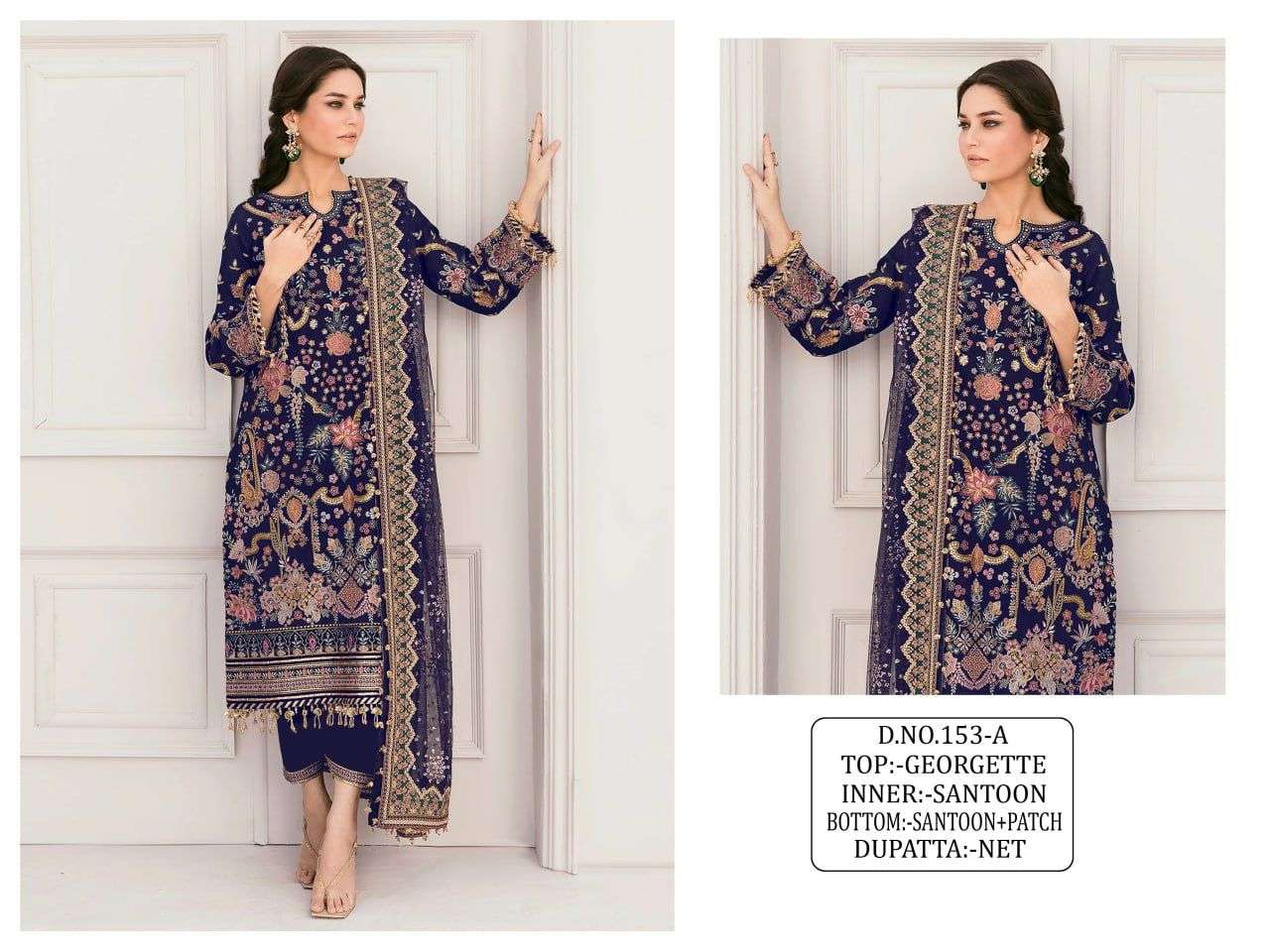 Buy Velvet Winter Pakistani Suits Online in India – Stilento