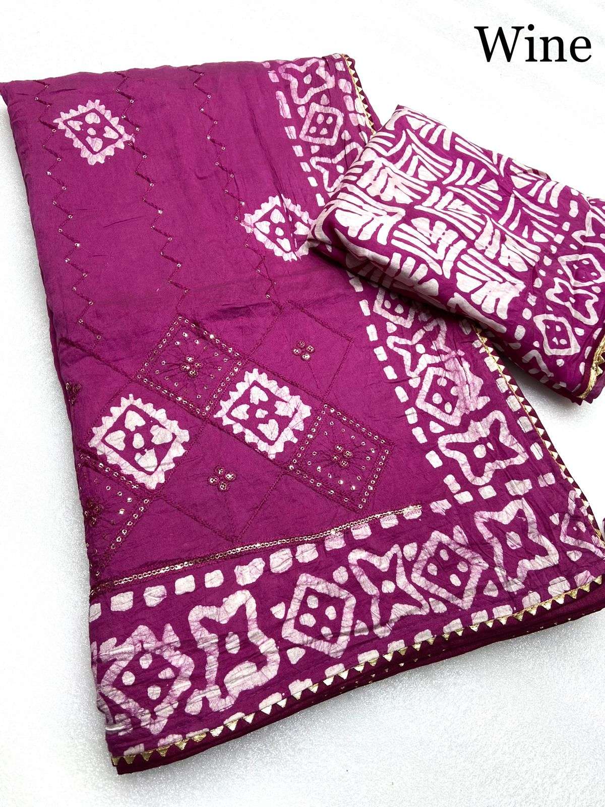 batik print seqance star exclusive latest design in batik print in cotton with seqance butta in all over saree with beautiful eye attractive batik print with gorgeous look latkan 