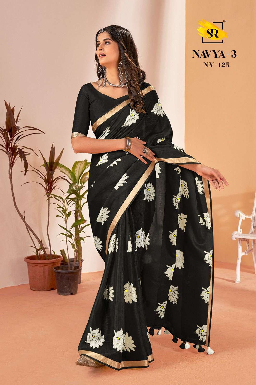 saree brand name obf catalogue name slub fabric slub cotton silk and fancy latkan with running blouse saree cotton saree 