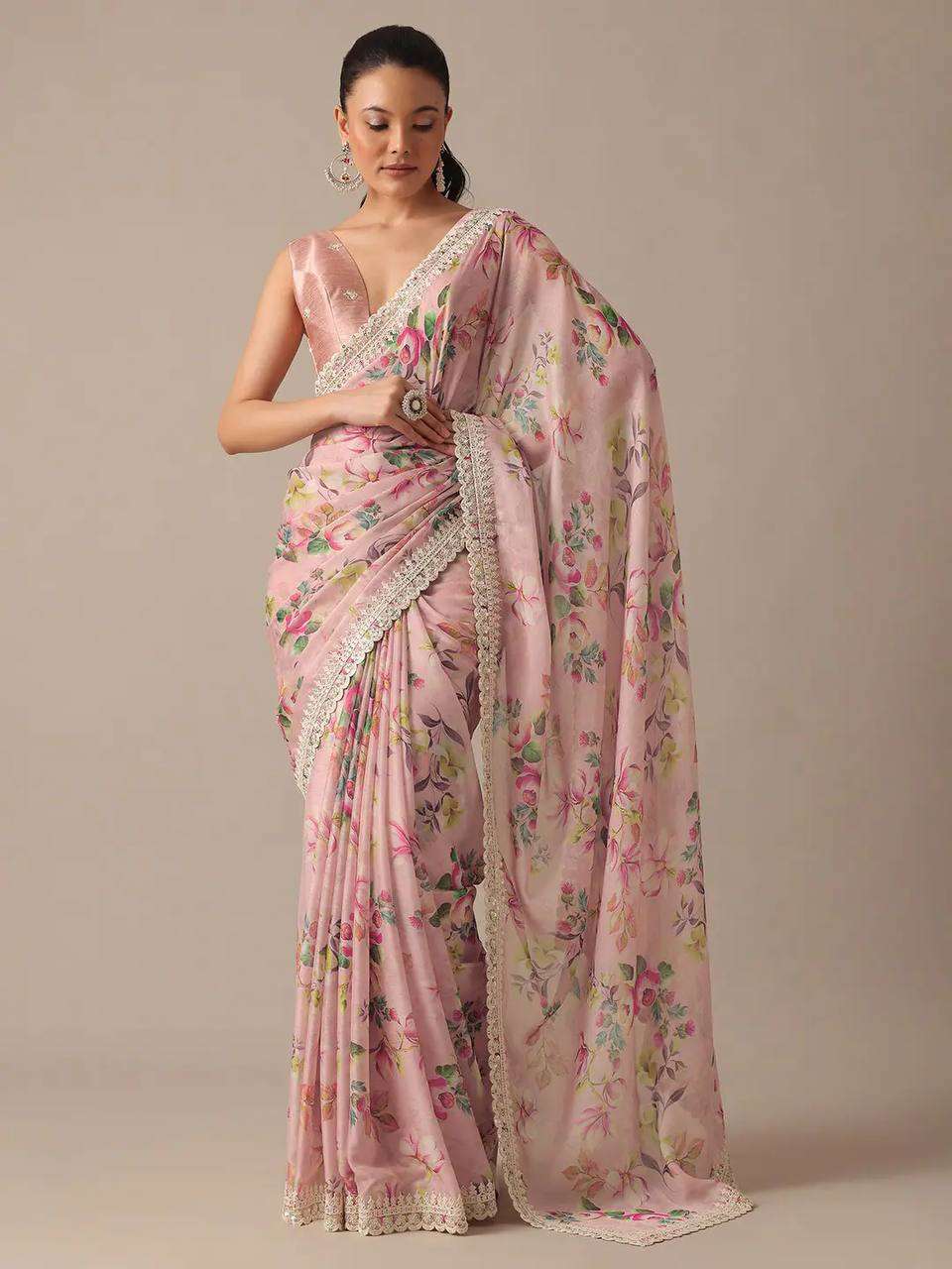 saree design number bt 1210 saree detail saree fabric georgette saree work digital prints n embroidery codding n sequins work saree patten fancy cutwork border