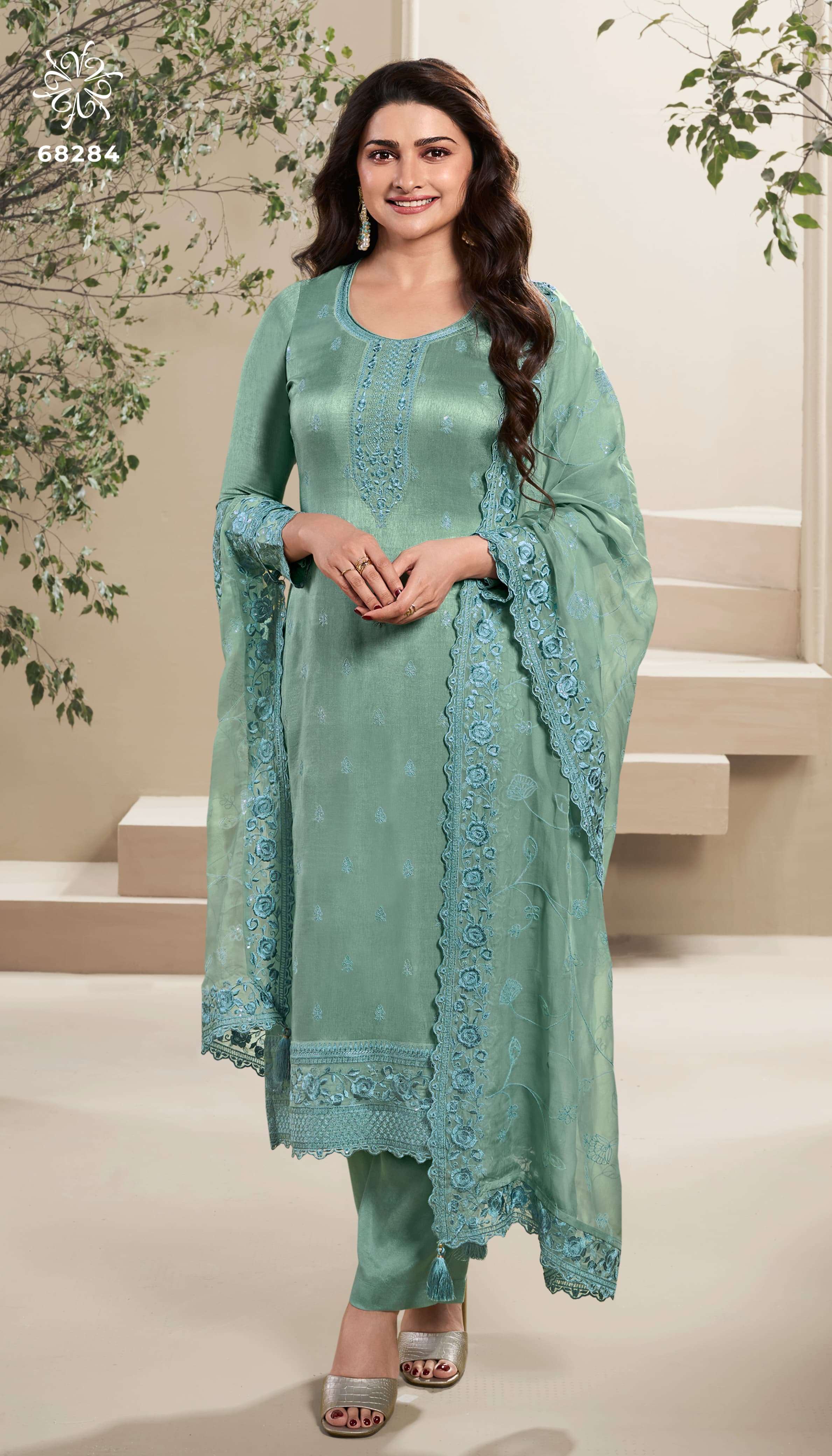 designer partywear heavy embroidery vinay fashion catalogue brand dresses in sale designer partywear dresses semi stiched vinay fashion suits 