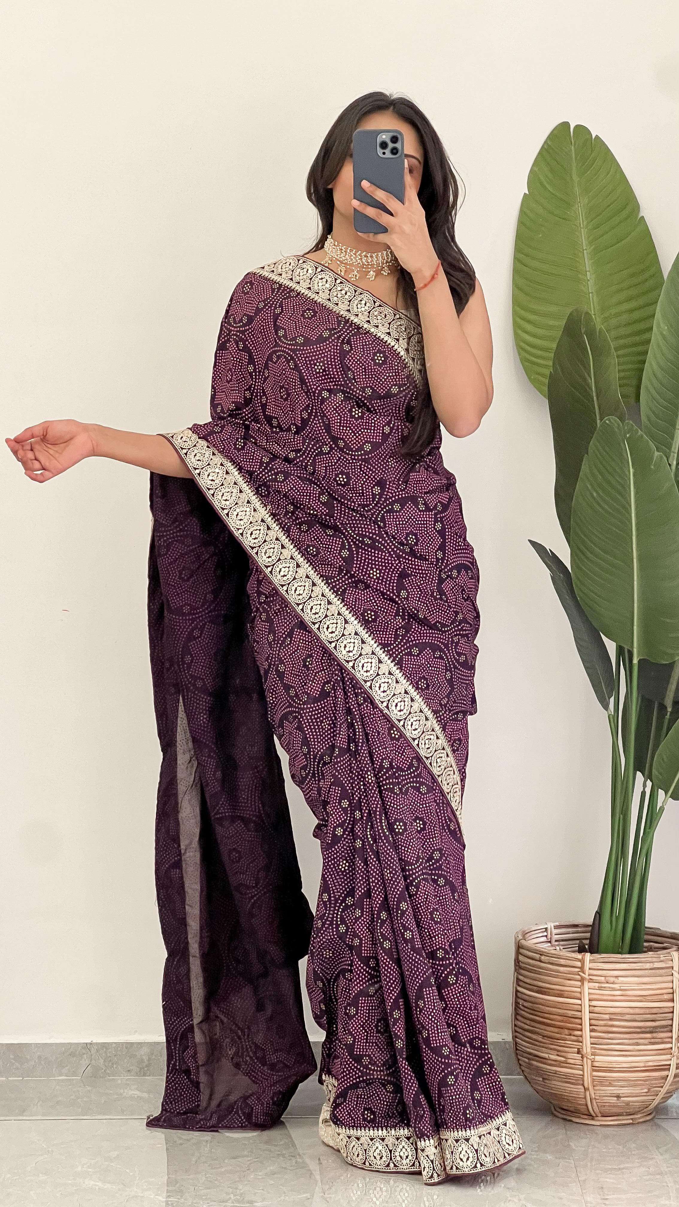 designer partywear saree saree premium dola silk with excellent patola print fancy color combinations with extraordinary concepts comes with saree