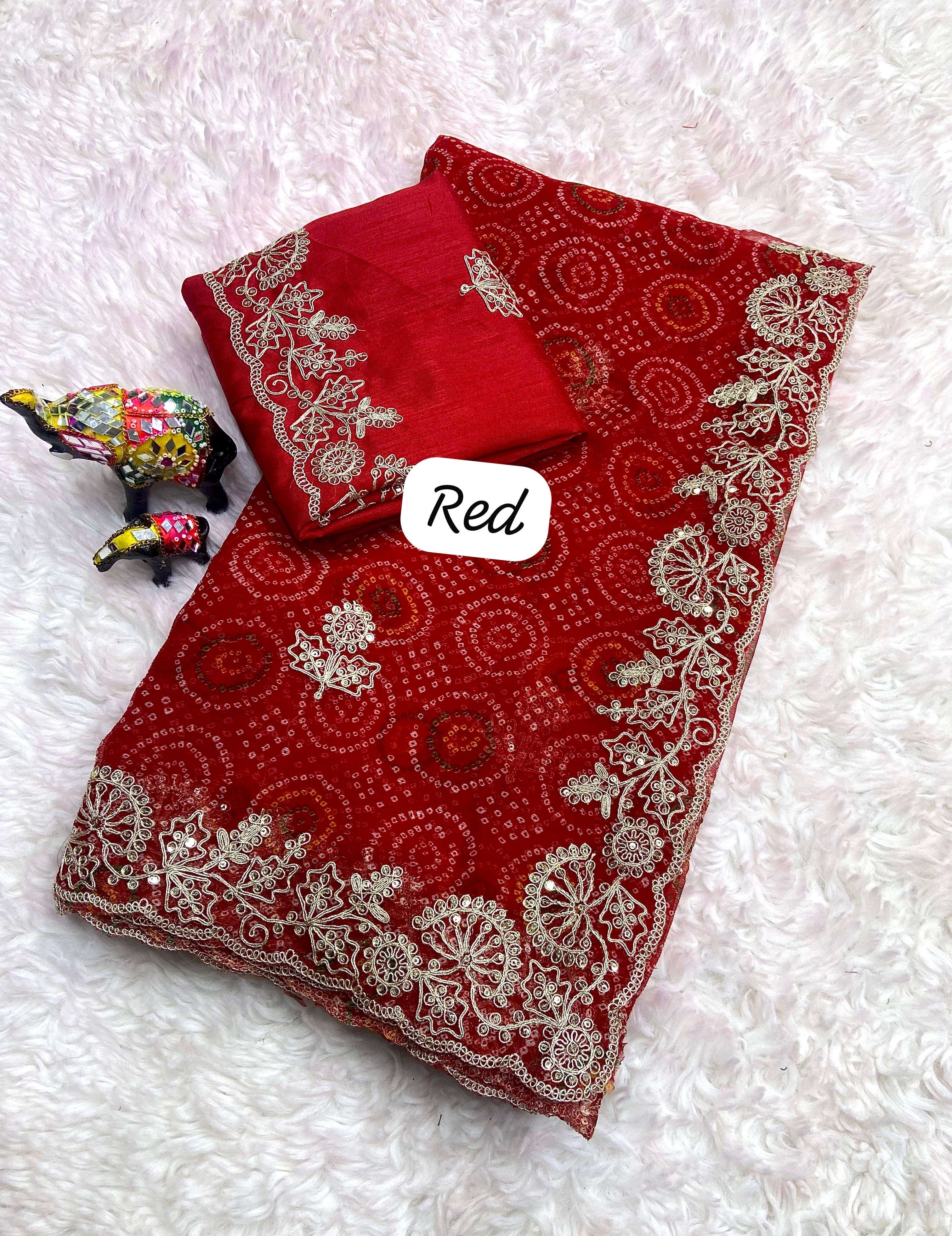 saree soft lightweight chiffon x pitta work fabric soft chiffon work c pallu pitta work with 3mm seqance work n  cutwork border designe saree 