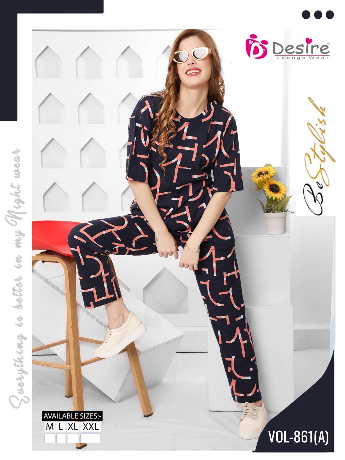 desire premium baggy fit coord sets size m to xxl single n full set both available in wholesale rate dailywear stylish coord set 