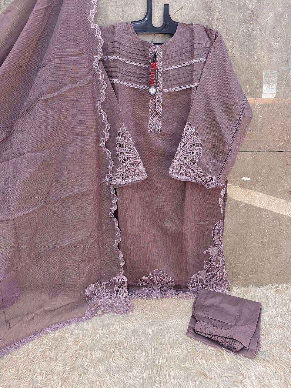 hoor tex h97a to h97c top heavy organza bottom imported cotton dupatta heavy organza size xl42 n xxl 44 designer pakistani readymade suit 