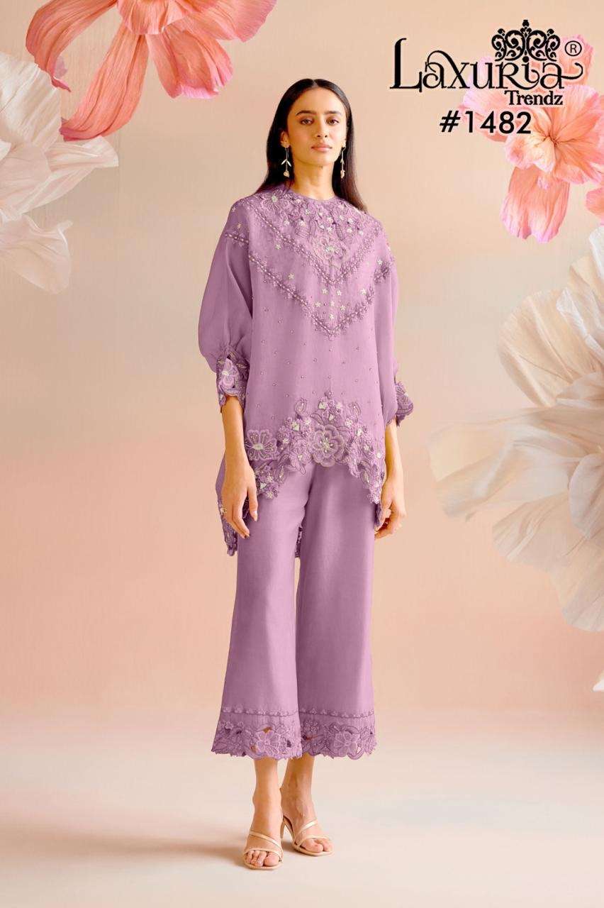 laxuria trendz design number 1482  designer tunic with gorgeous embroidery cut work kaftan with handwork n swarovski n kaftan style sleeves in embroidery designer indowestern suits