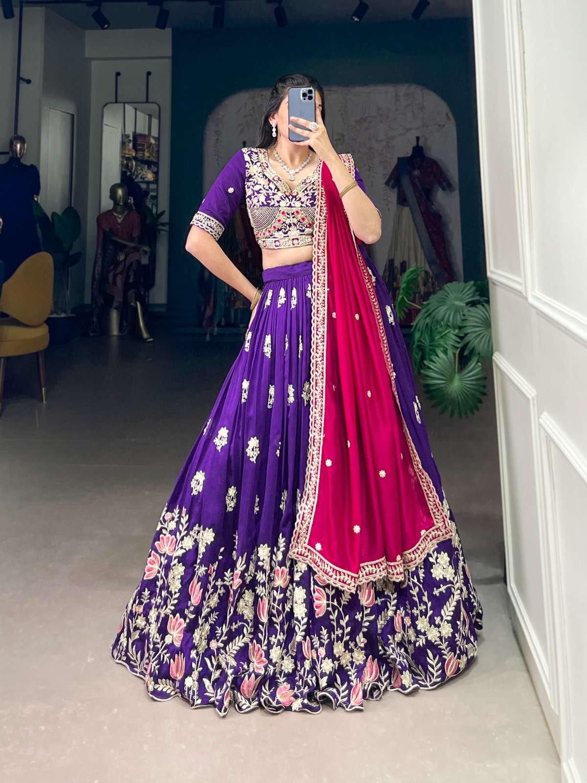wedding collection 2025 lehenga that speaks of timeless artistry and unparalleled elegance catalogue keshvi lnb1414 lehenga stitched vichitra silk sequins and thread embroidery work