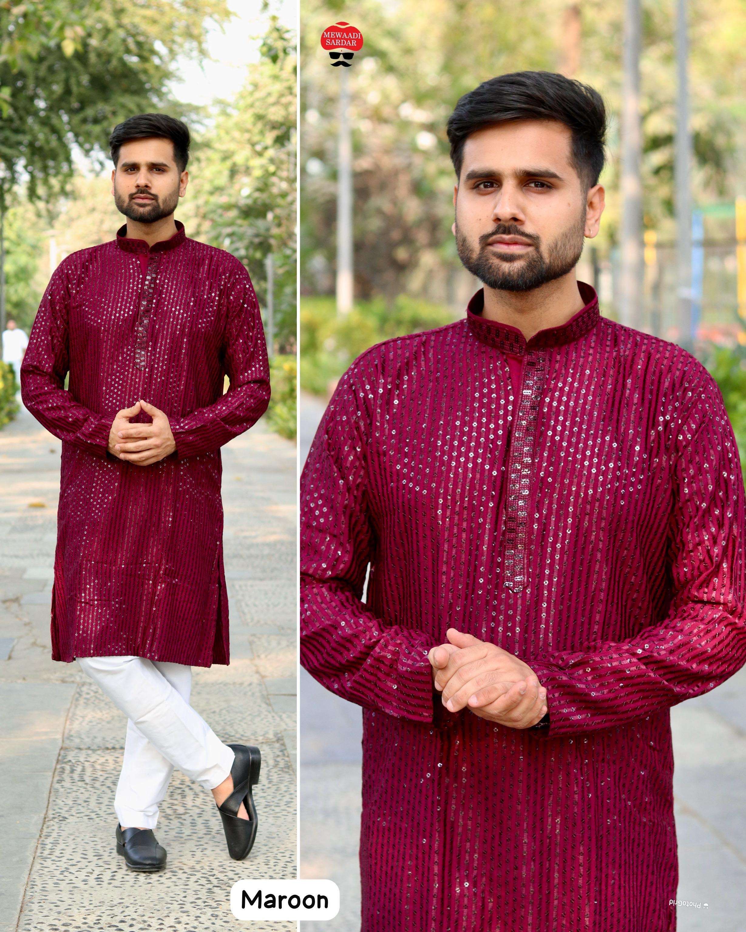 riwaaz 4 premium ethnic wear collection in trending 6 colors for every occasion fabric premium rayon with embroidery and sequins work both side both side pocket plus hidden button patti