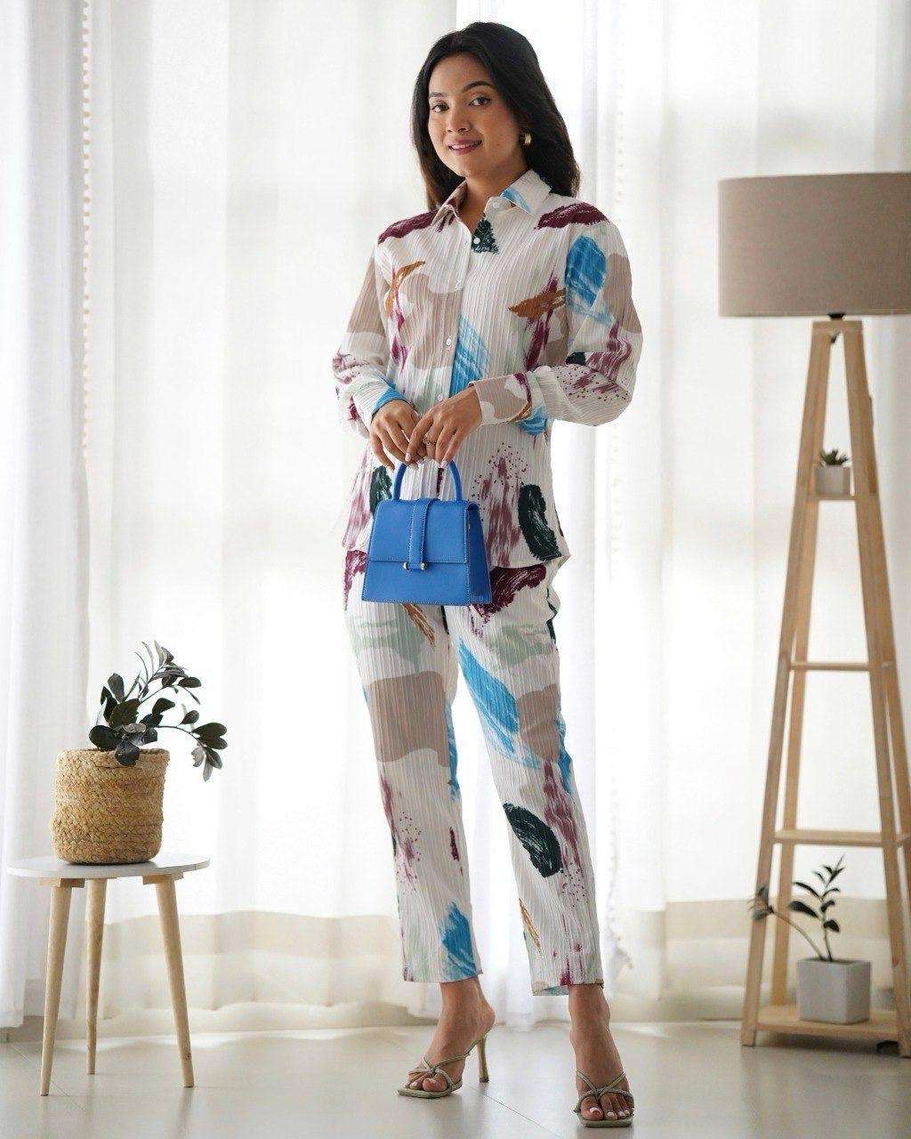 coord set type collection in ur wardrobe set a fashion savior is the most versatile outfit premium fabric affordable rate and explore to ur style day and night stay comfortable nd easy wear