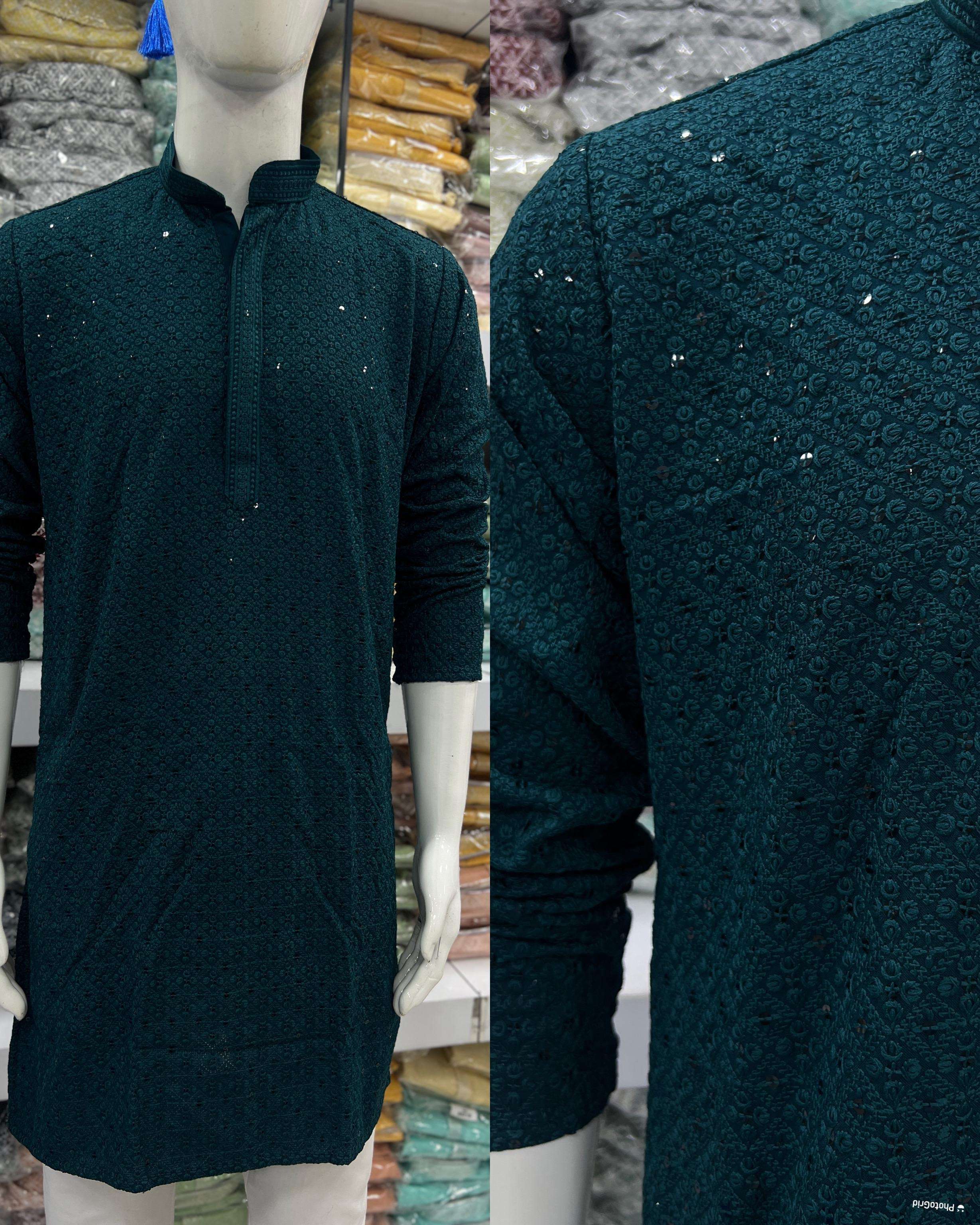 desi boyz traditional chikan work kurta for all beautiful occasions fabric 14 kg heavy rayon chikan work size m to xxl size chart provided available in 13 hot favorite colours