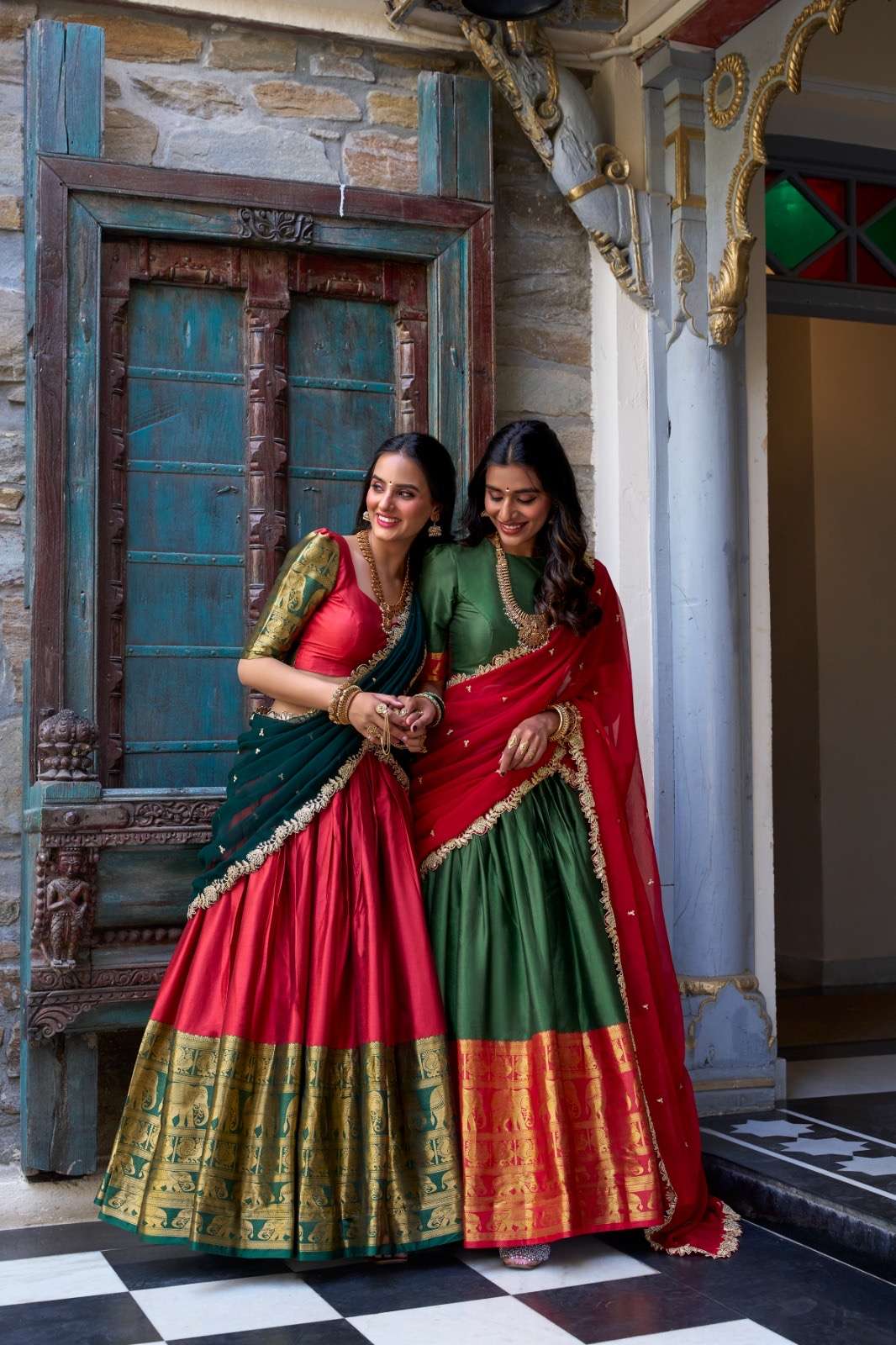 lehenga choli a touch of south indian grace catalogue tarika lnb2023 lehenga stitched lehenga fabric narayan pattu lehenga work zari weaving work lehenga waist supported up to 42 lehenga 