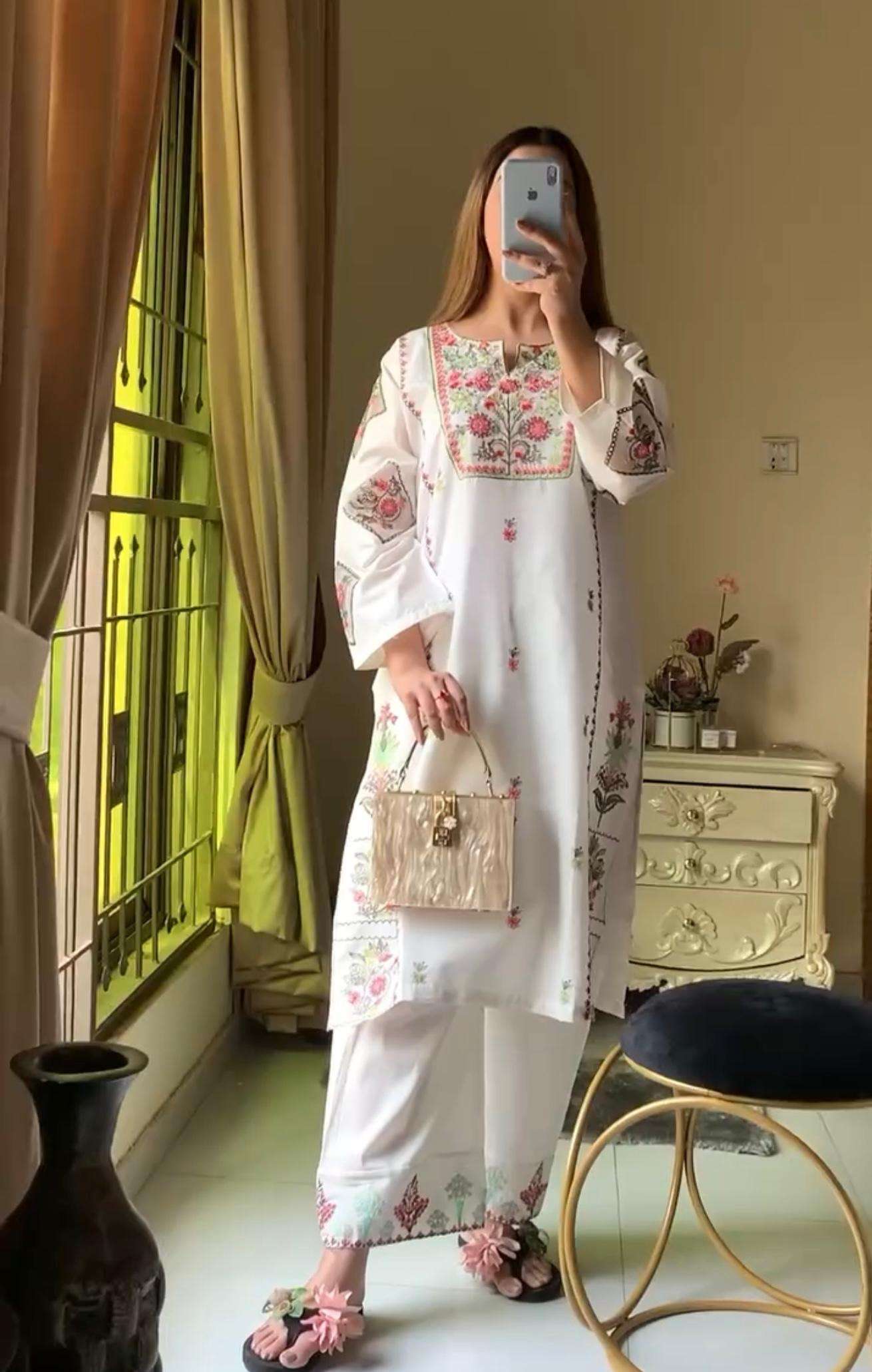 designer readymade top n plazzo new designer party wear look top with plazzo code pd1105 fabric heavy riyon silk with heavy embroidery work with sleeve size m to xxl 