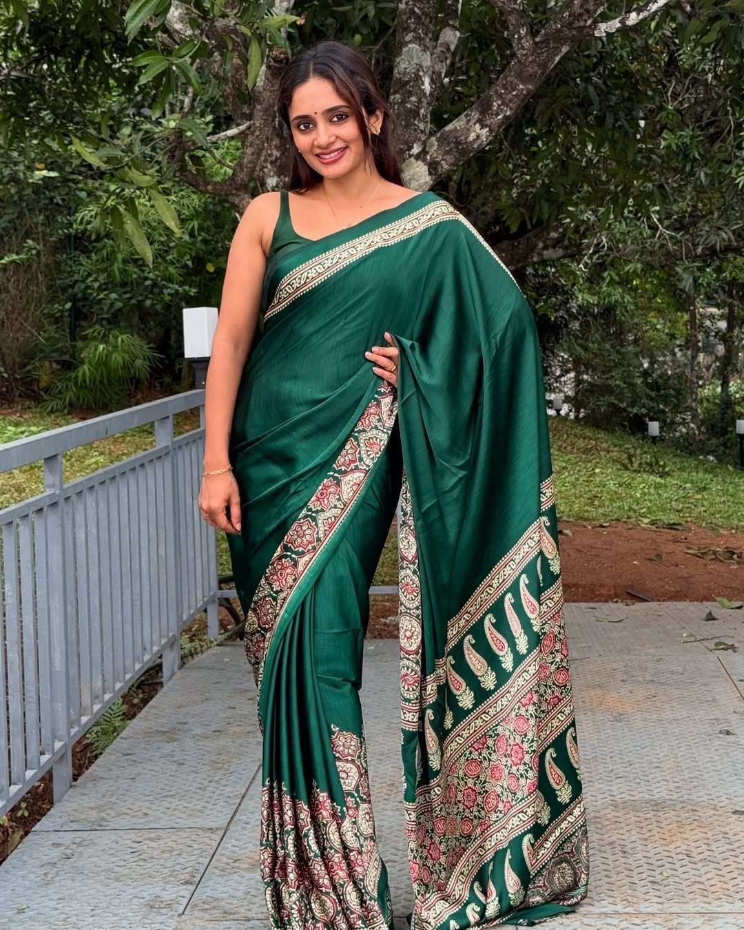 luxury  modal silk ajarkh wooow saree the purest from of traditional wear always comes from saree n we are there to make it feel with this new collection ajarkh 16 