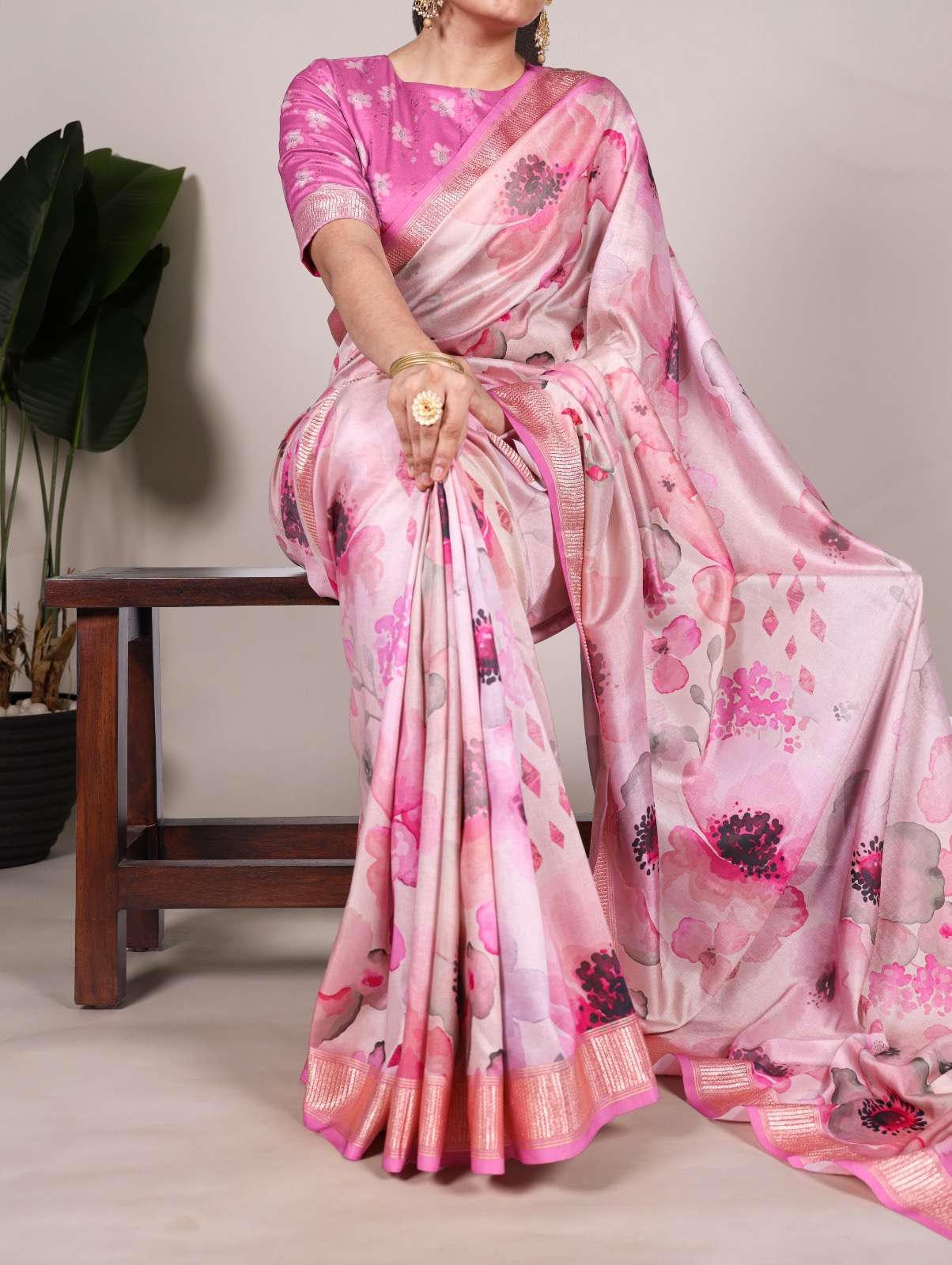 saree collection an ode to elegance and tradition ynf7015 fabric tussar silk with viscose border saree work printed saree blouse fabric tussar silk with viscose border designer saree