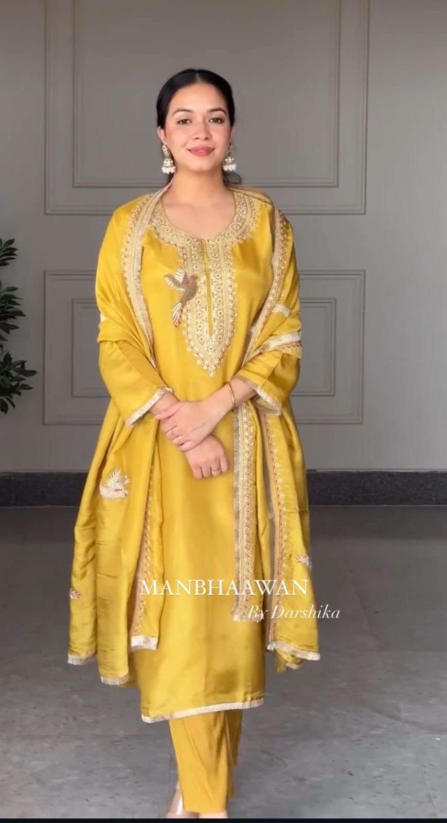 for trending wedding season kurta pant and dupatta set with beautiful sequence embroidery work code be 351 roman silk work cording sequence embroidery work front and sleeves