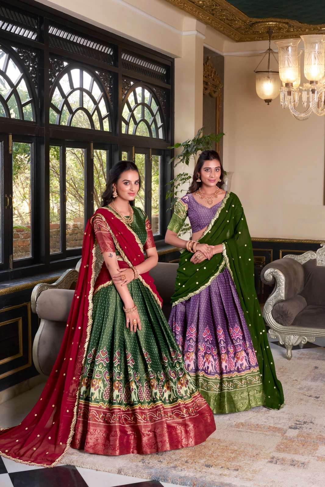 lehenga choli silk that speaks tradition catalogue preksha lnb1240 lehenga fabric kanchipuram lehenga work printed with zari weaving work waist supported up to 42 designer lehenga 