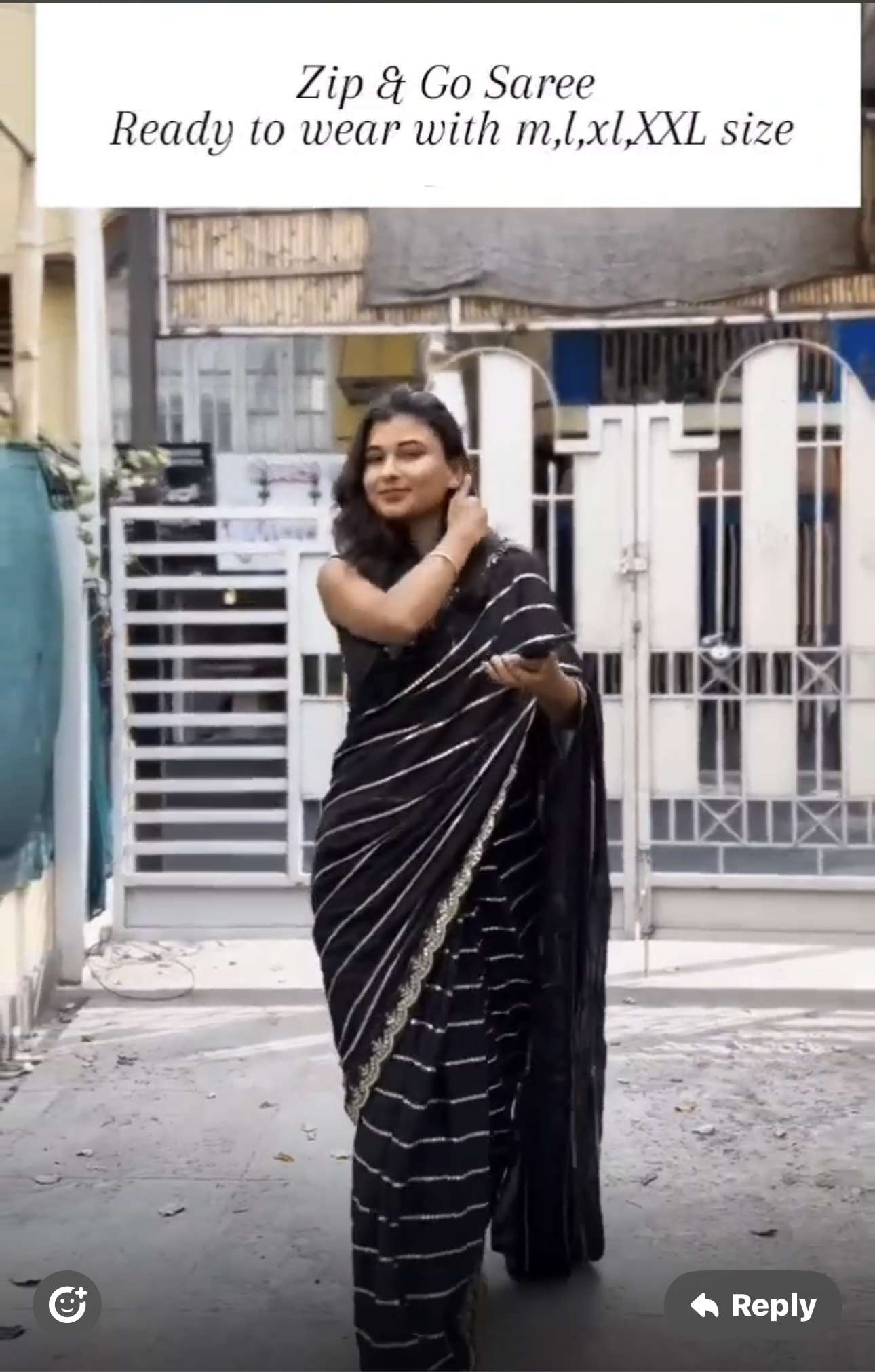 saree beautiful latest zip and go saree collection code hc 1038 fabric premium georgette embellished with beautiful embroidery sequins work with silk inner 30 work lines with georgette blouse