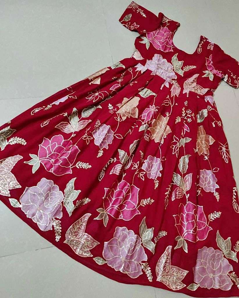 FG CUTEE PAI D.no 001 to 006 kids heavy fancy gown - Reewaz International |  Wholesaler & Exporter of indian ethnic wear catalogs.