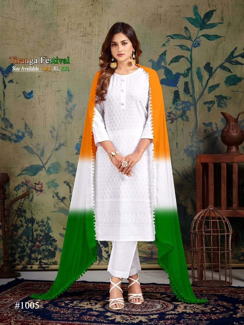 Independence day Special Dress for Women - Aazuri