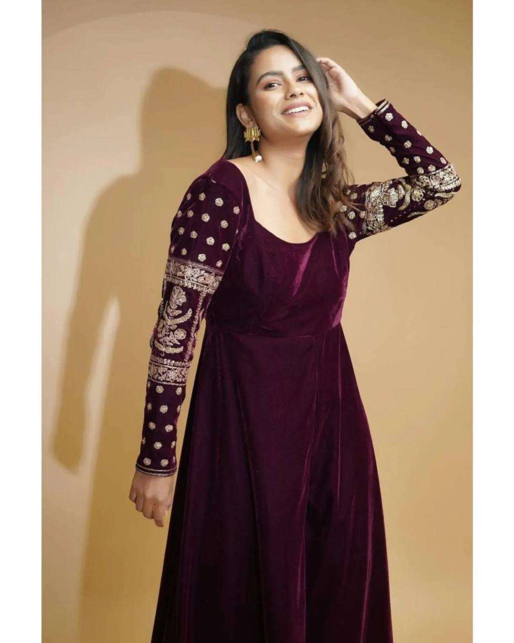 Royale Midi Dress Burgundy