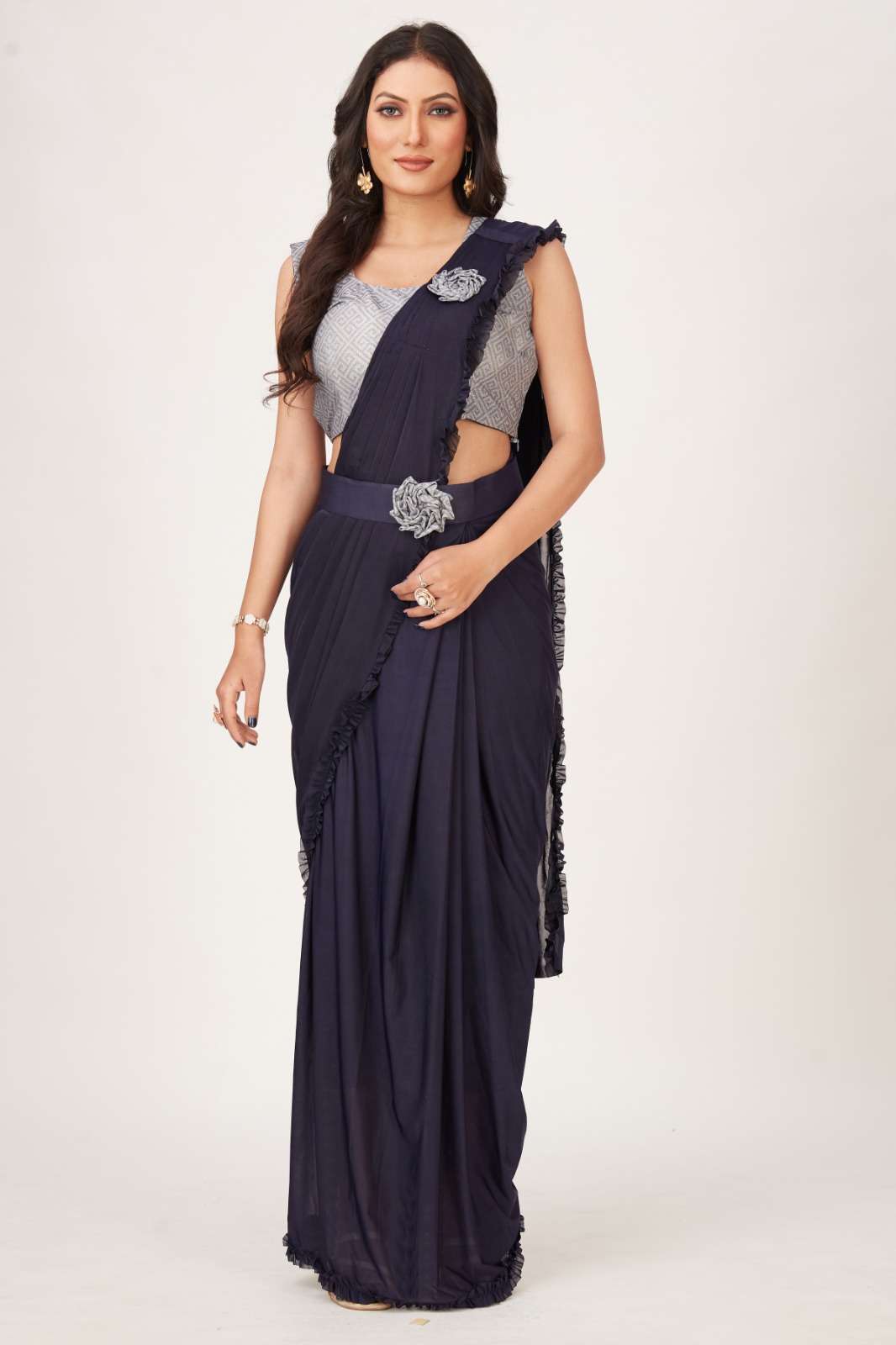 Trending: Where To Get Ruffled Sarees From! | WedMeGood