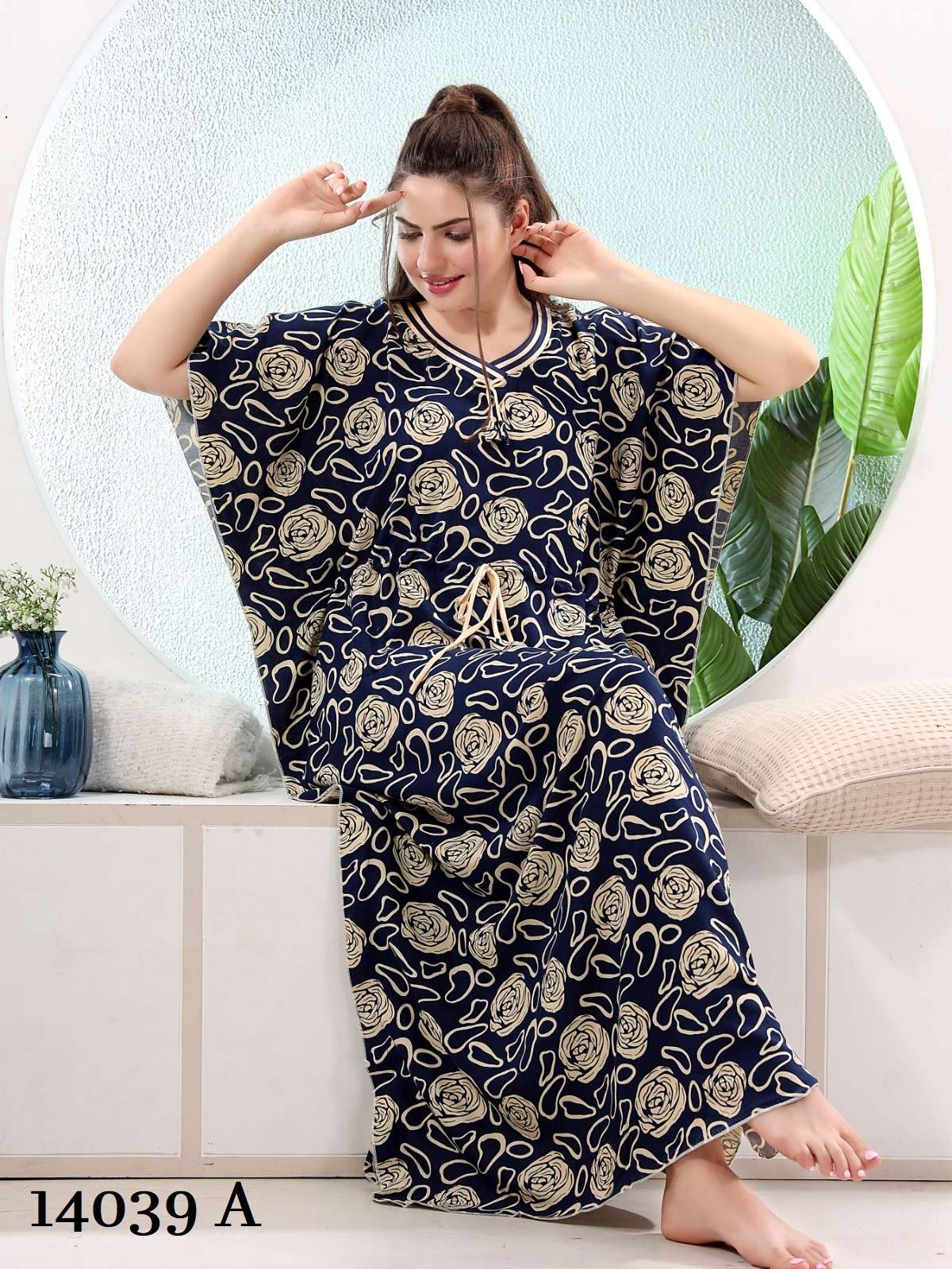 Summer Special Nighty Gown Vol 494 Hosiery Cotton Plus Size Night Wear Gowns  For Woman At