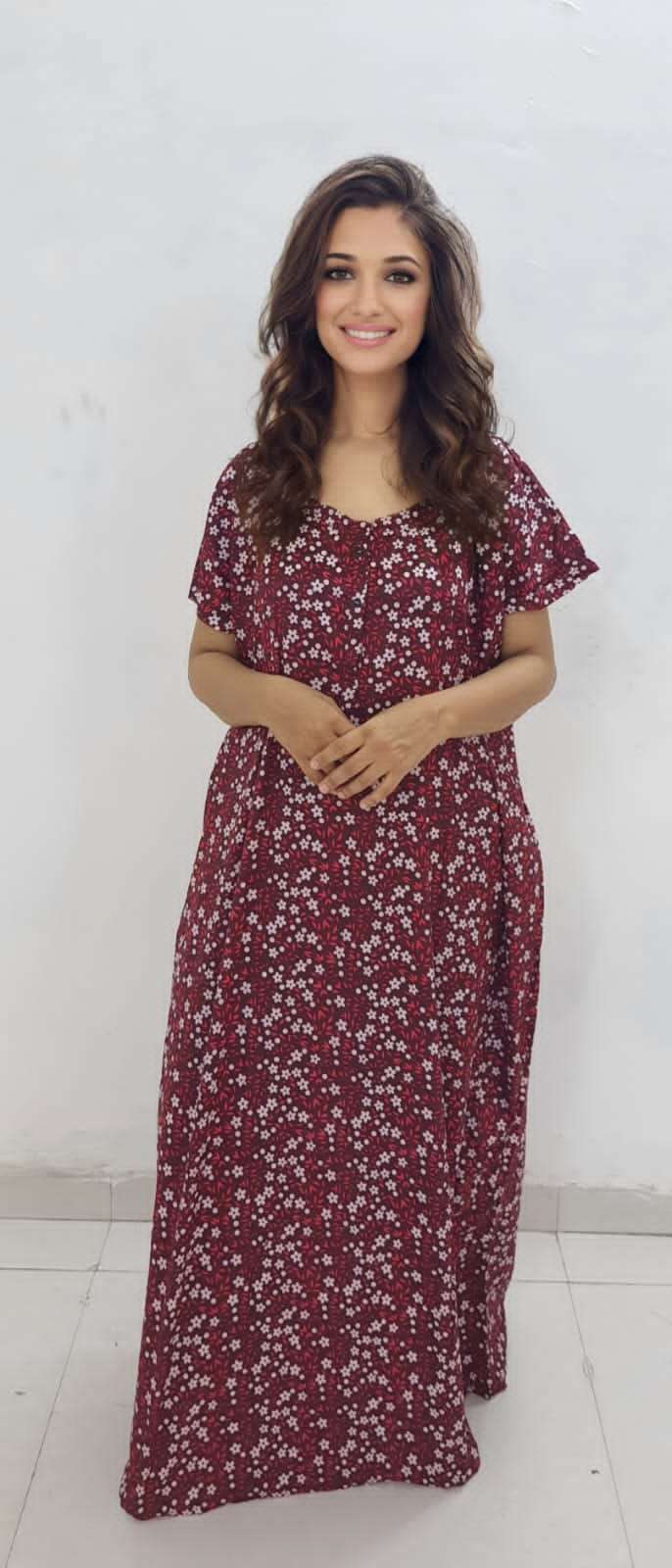 Buy online Women Printed Night Wear Dress from sleepwear for Women by Quira  for ₹899 at 70% off | 2024 Limeroad.com