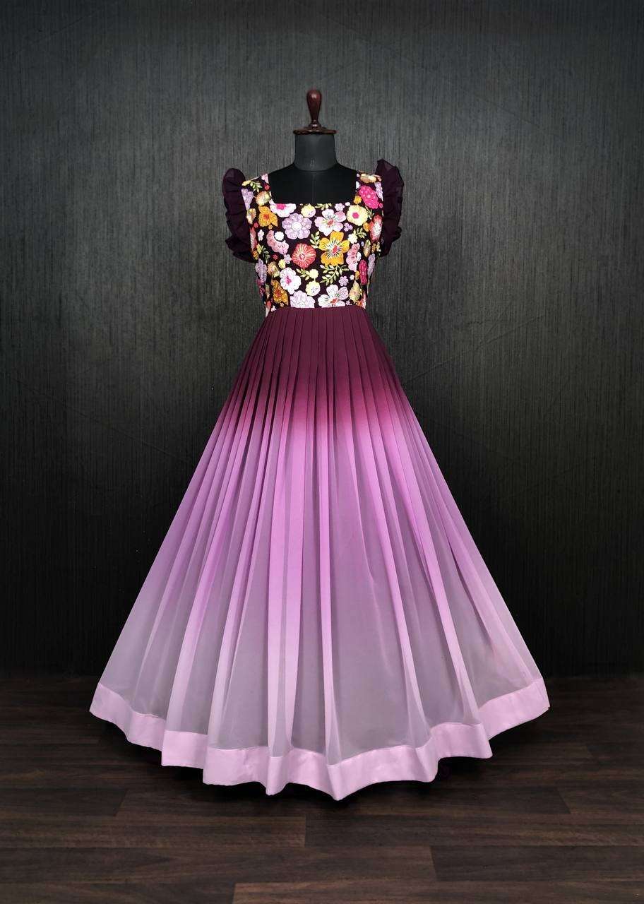 Gown frock deals ka design