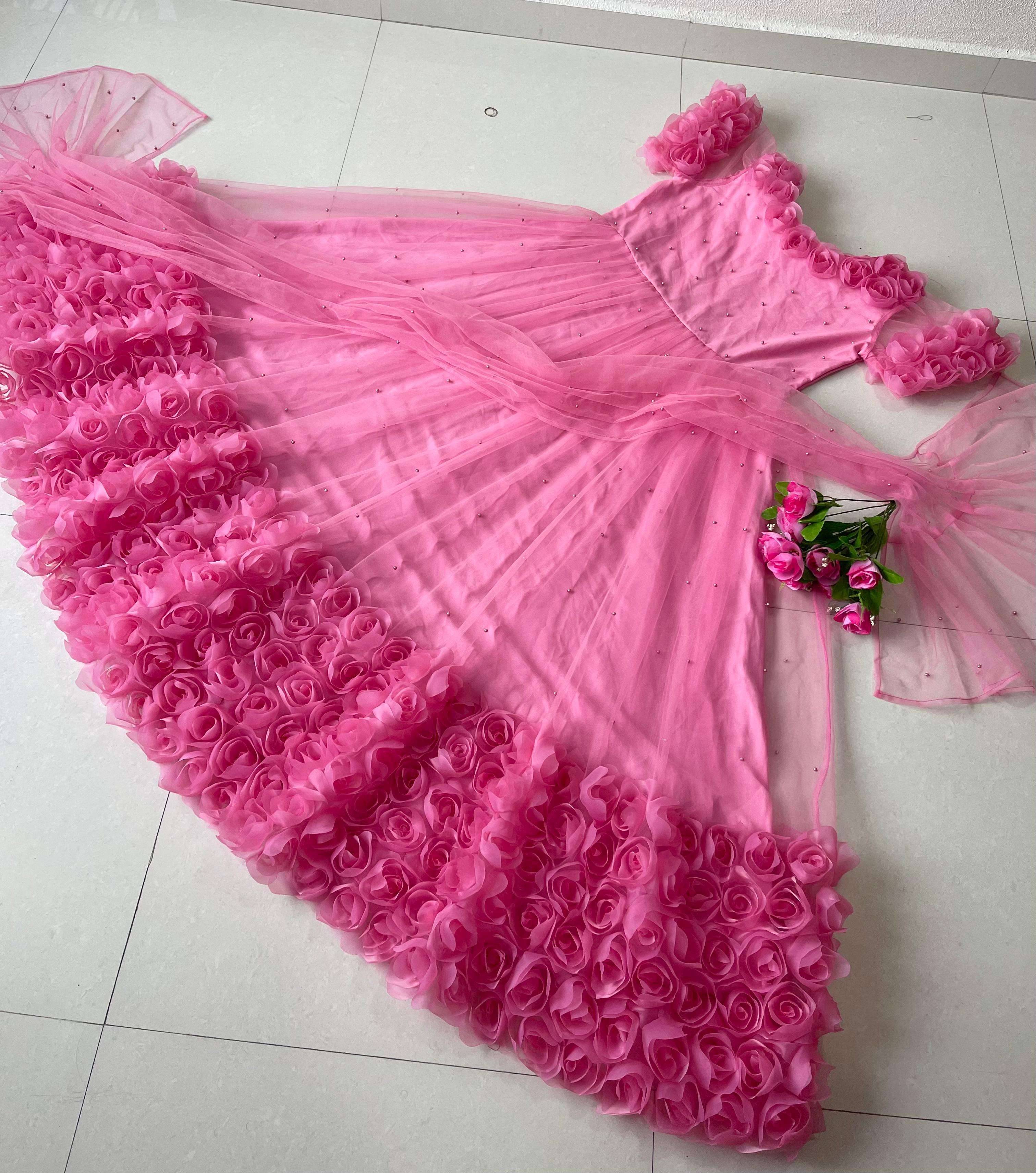 Girls Gown: Girls Gown Dress | Party Wear Gown For Baby Girl
