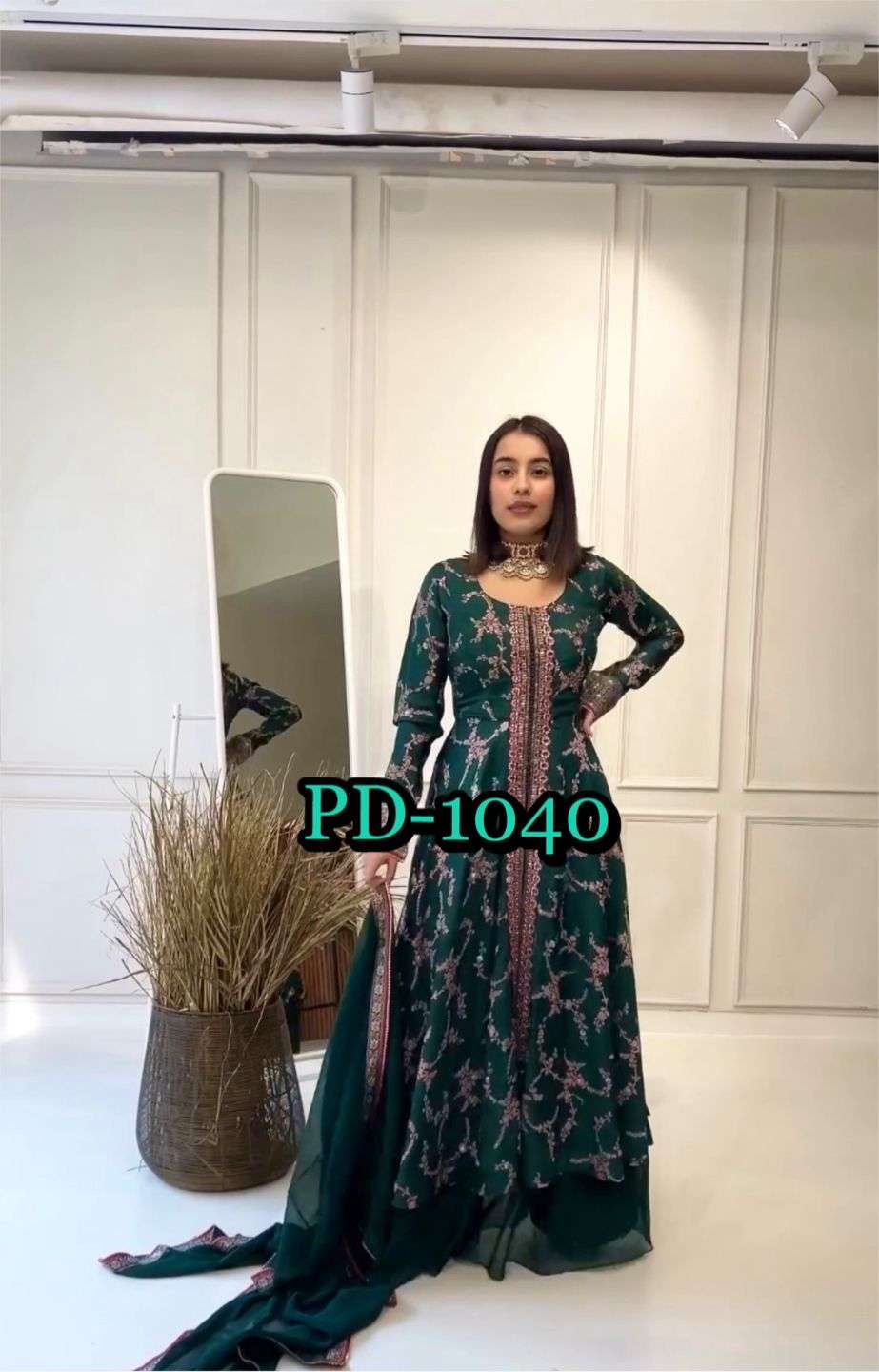 👉👗💥*Launching New Designer Party Wear Look Gown With Heavy Embroidery  Sequence Work With Bottom and Dupatta*💥👗💃🛍👌 *🧵Fabric Detail🧵* *Top…  | Instagram