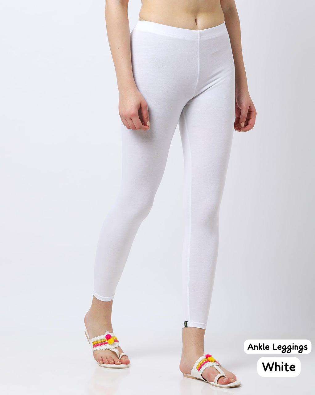 comfort leggings ankle length 12 colours fabric cotton lycra 4 way size l to xxl leggings comfort brand leggings